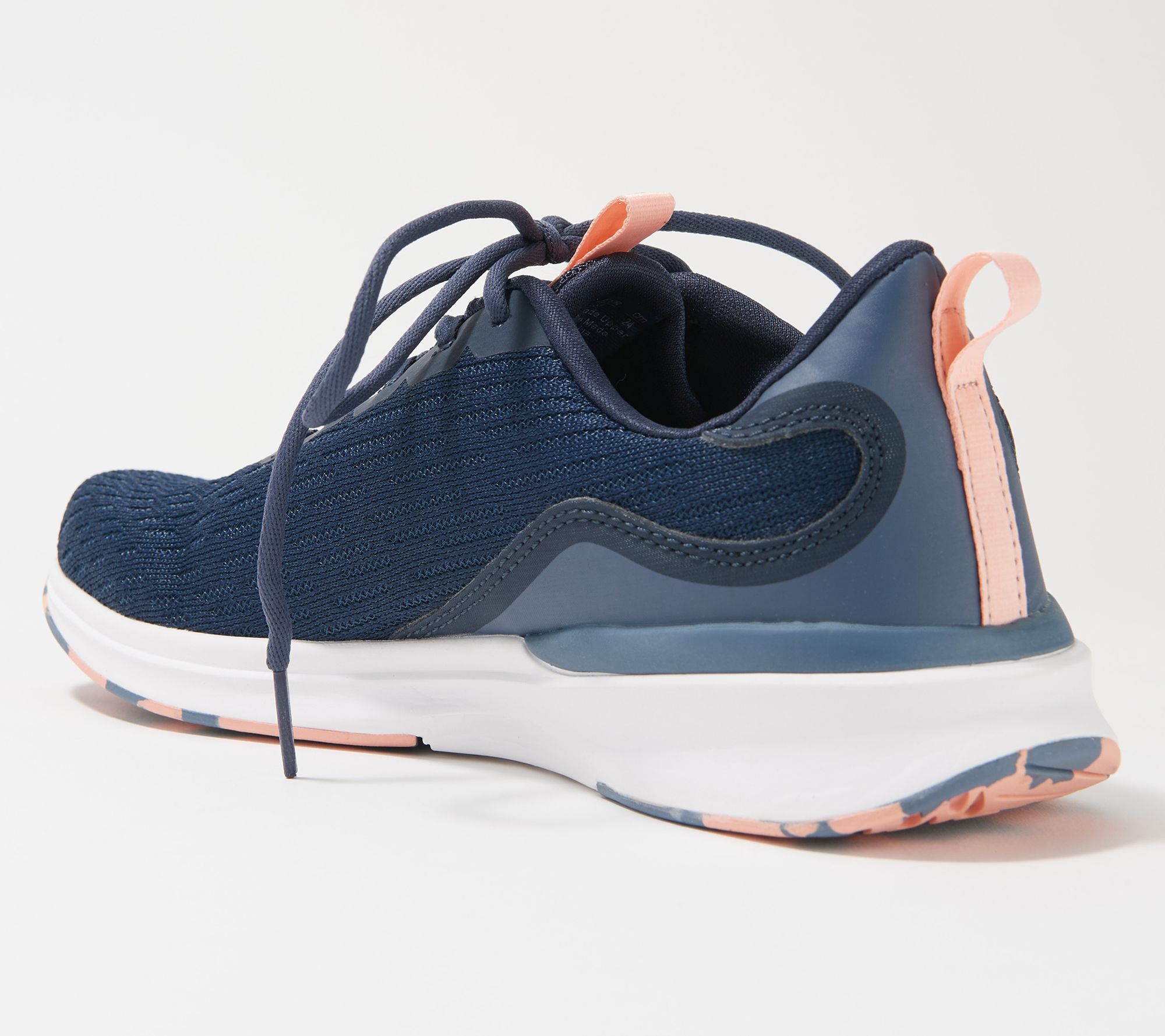 ryka mesh lace up memory foam sneakers