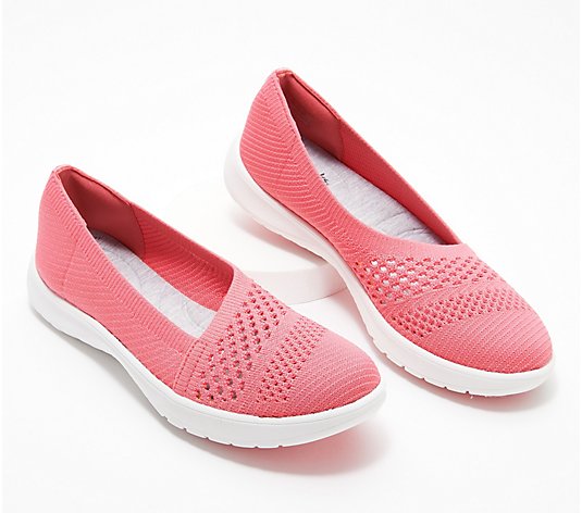 Clarks Cloudsteppers Washable Knit Slip-Ons - Adella Moon
