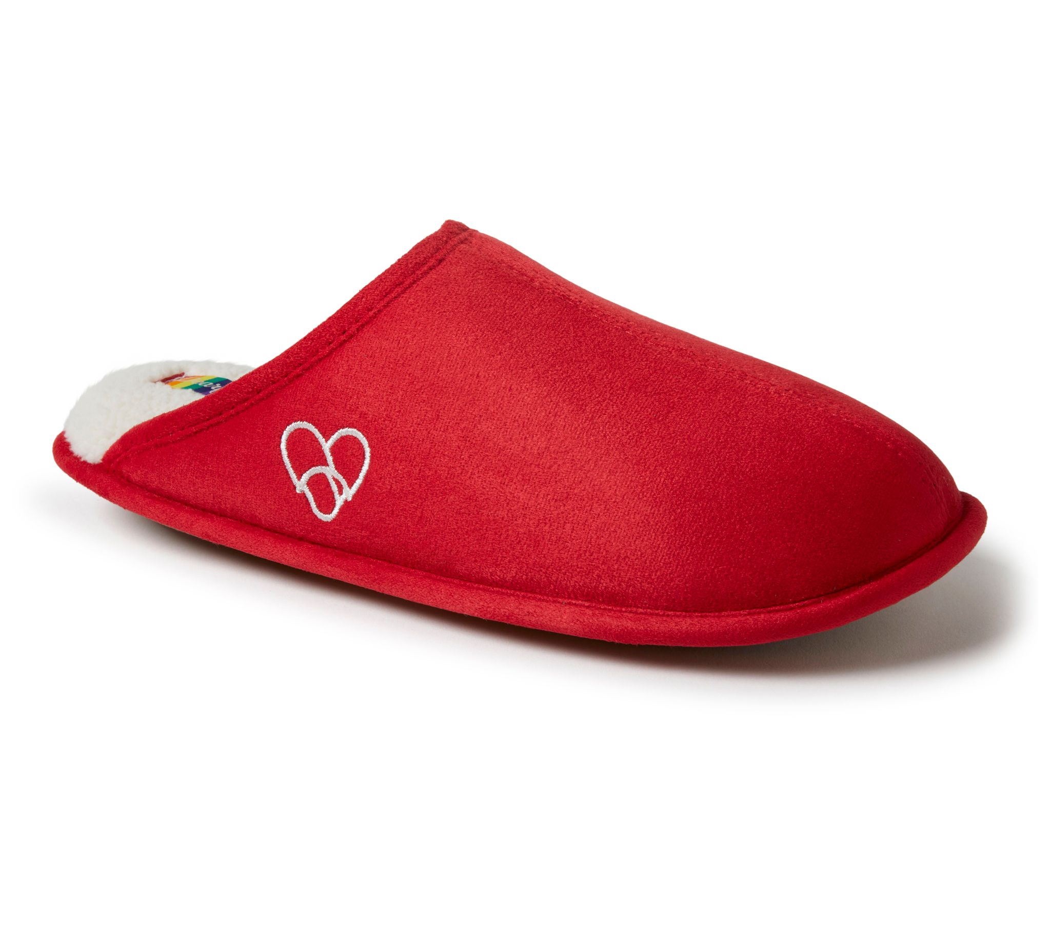 Dearfoams Unisex Pride Scuff Slipper