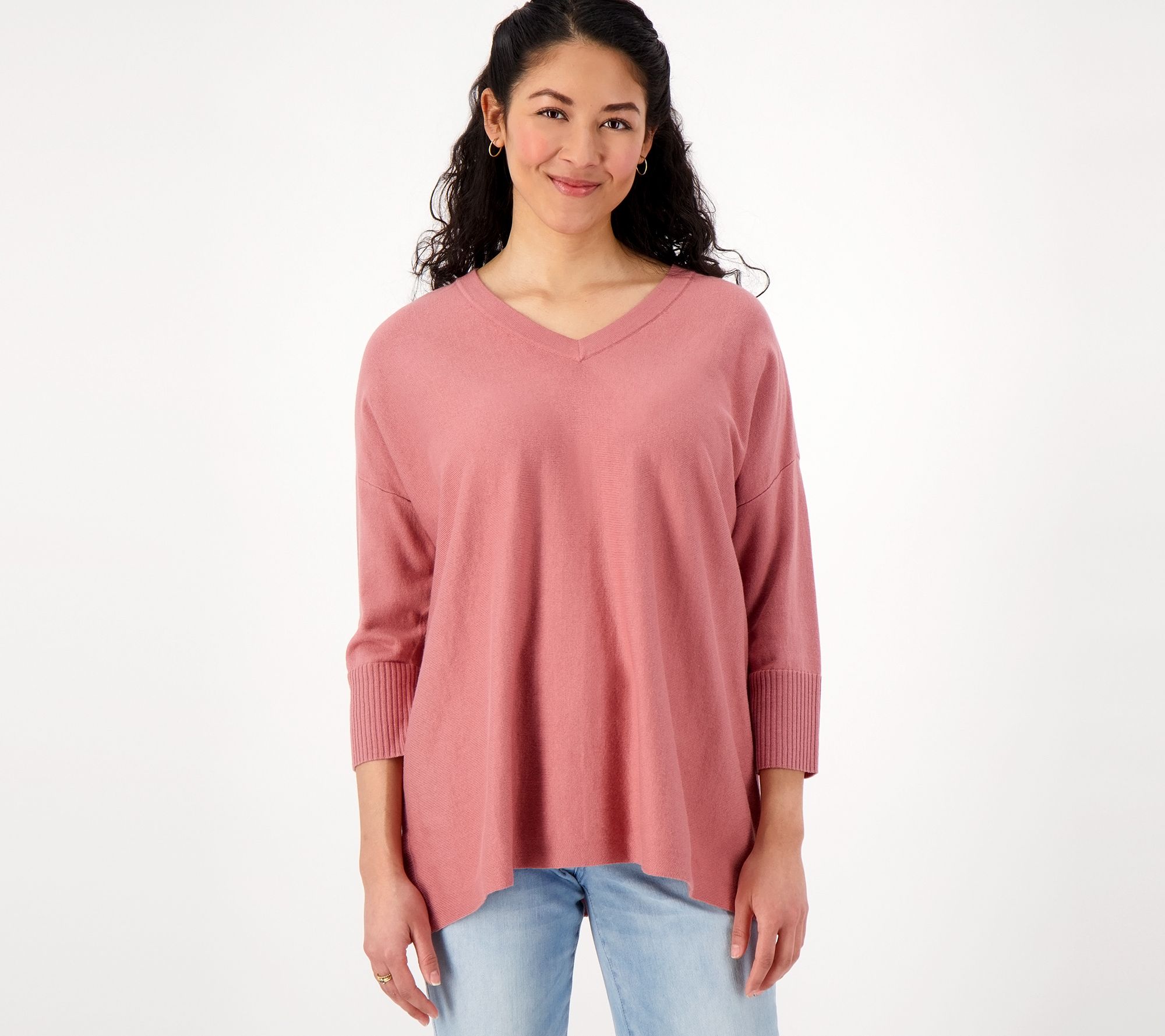 Give You Joy Pink Dolman Sweater