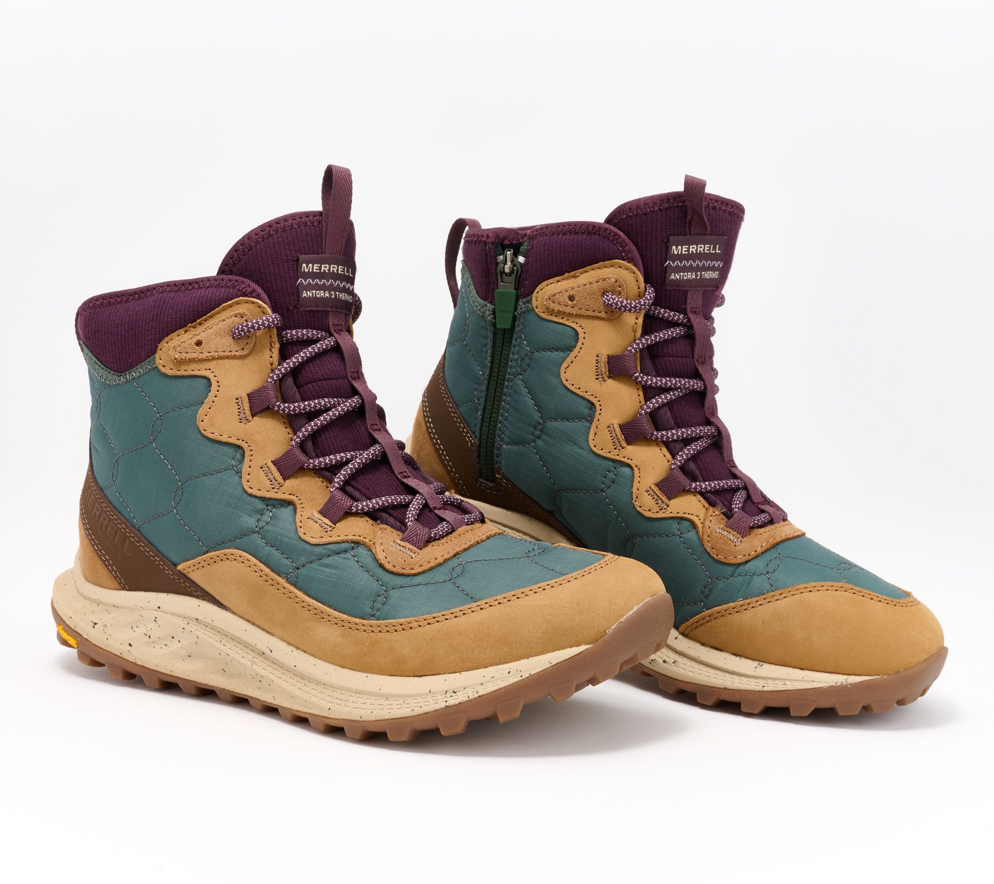 Merrell Waterproof Leather Boots - Antora 3 Thermo Mid - QVC.com