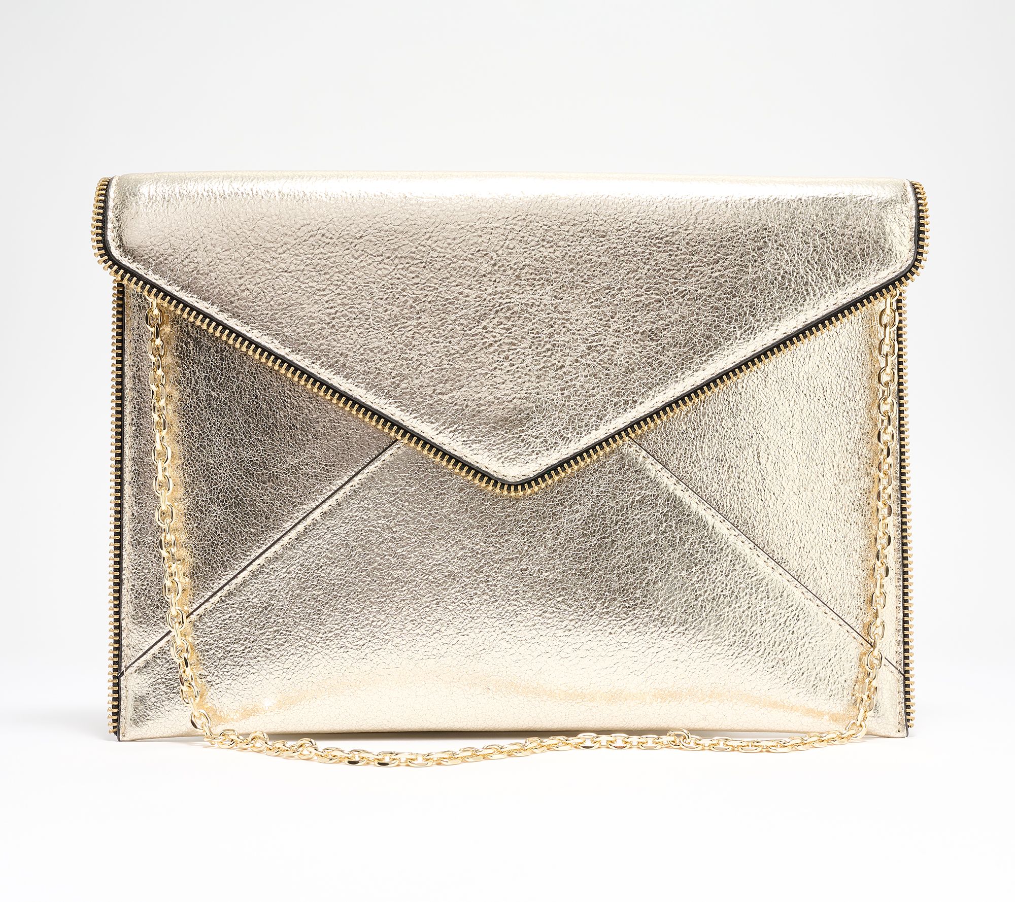 Rebecca Minkoff Leo Clutch with Chain Shoulder Strap