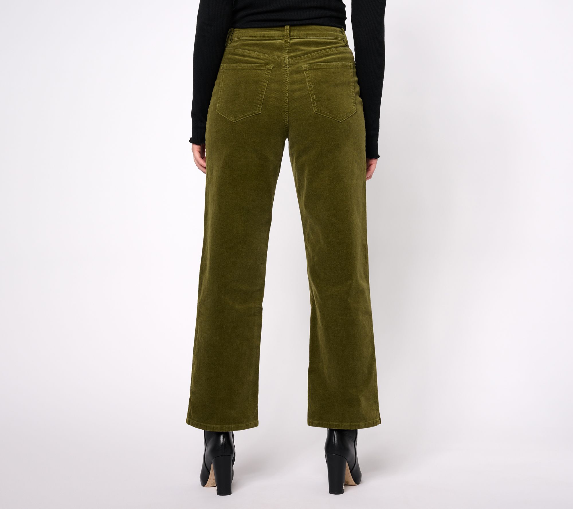 Denim & Co. Canyon Retreat Corduroy Wide Leg Pant - QVC.com