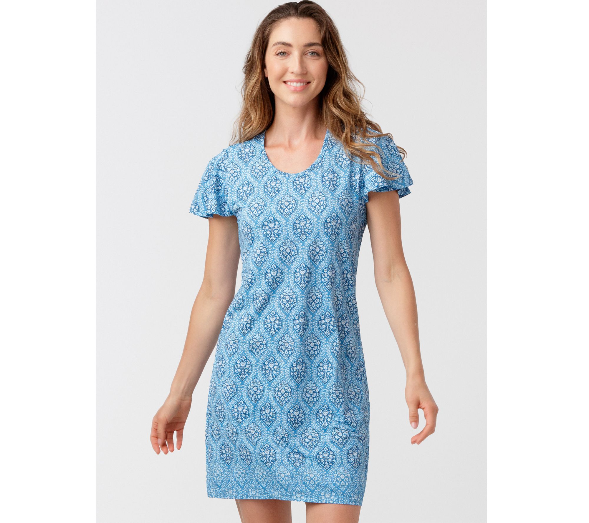Cabana Life Short Sleeve Dress UPF 50