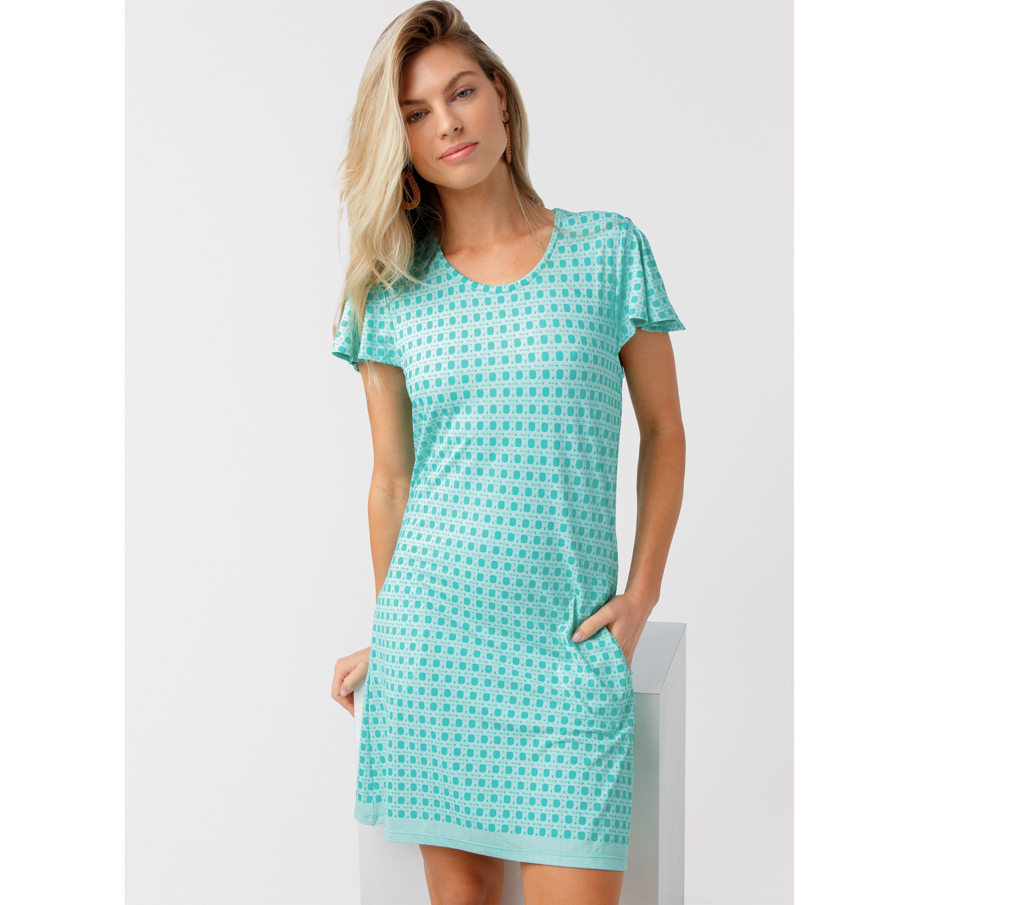 Cabana Life Short Sleeve Dress UPF 50