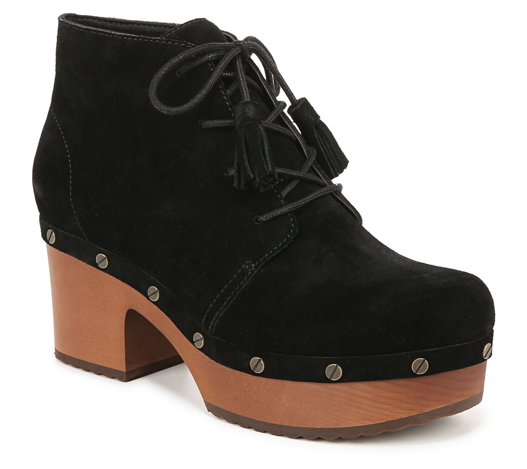 Dr. Scholl's Vintage Inspired Clog Booties - Or iginal Chic