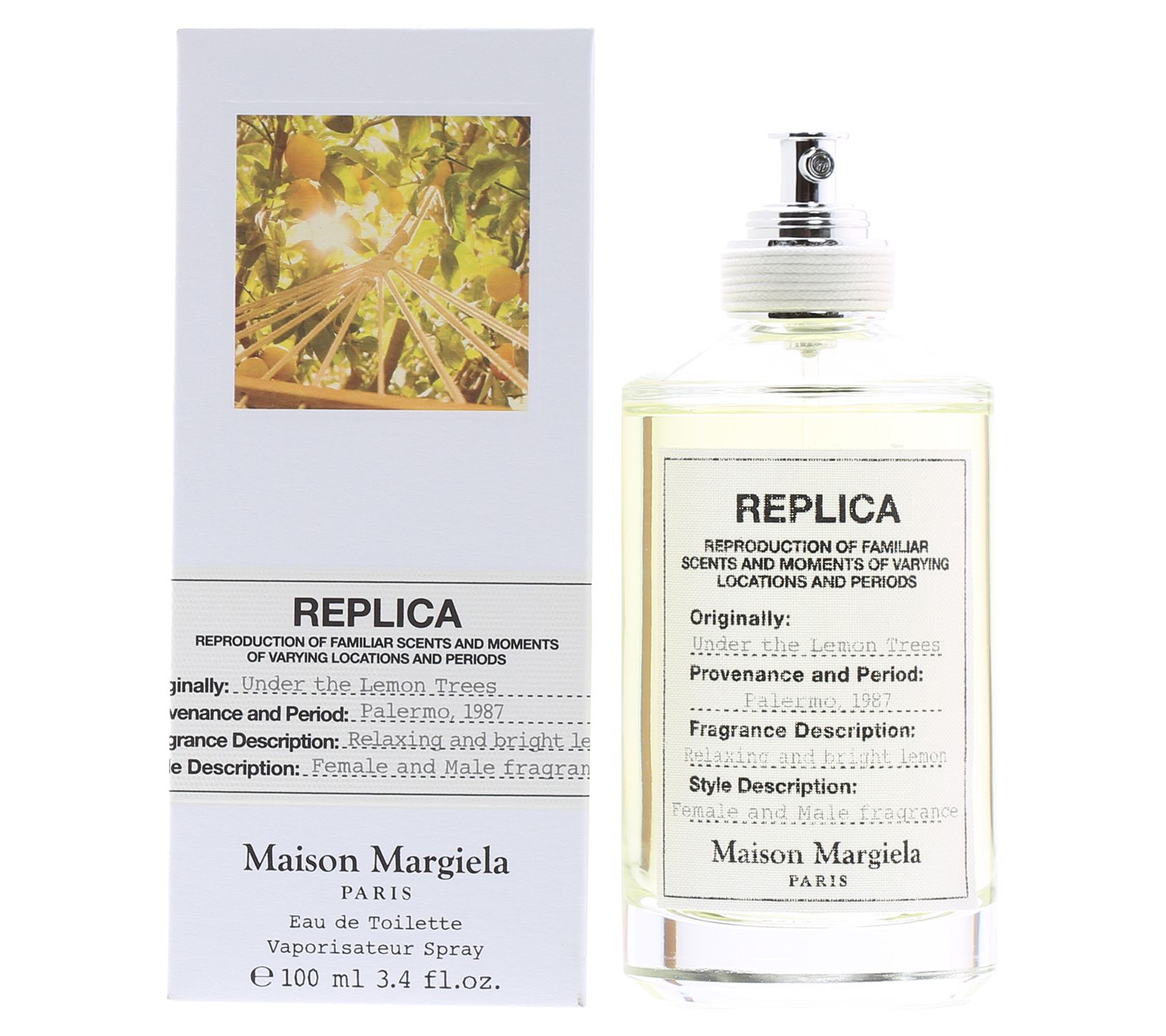 Maison Margiela Replica Under The Lemon Trees E DT 3.4- fl oz