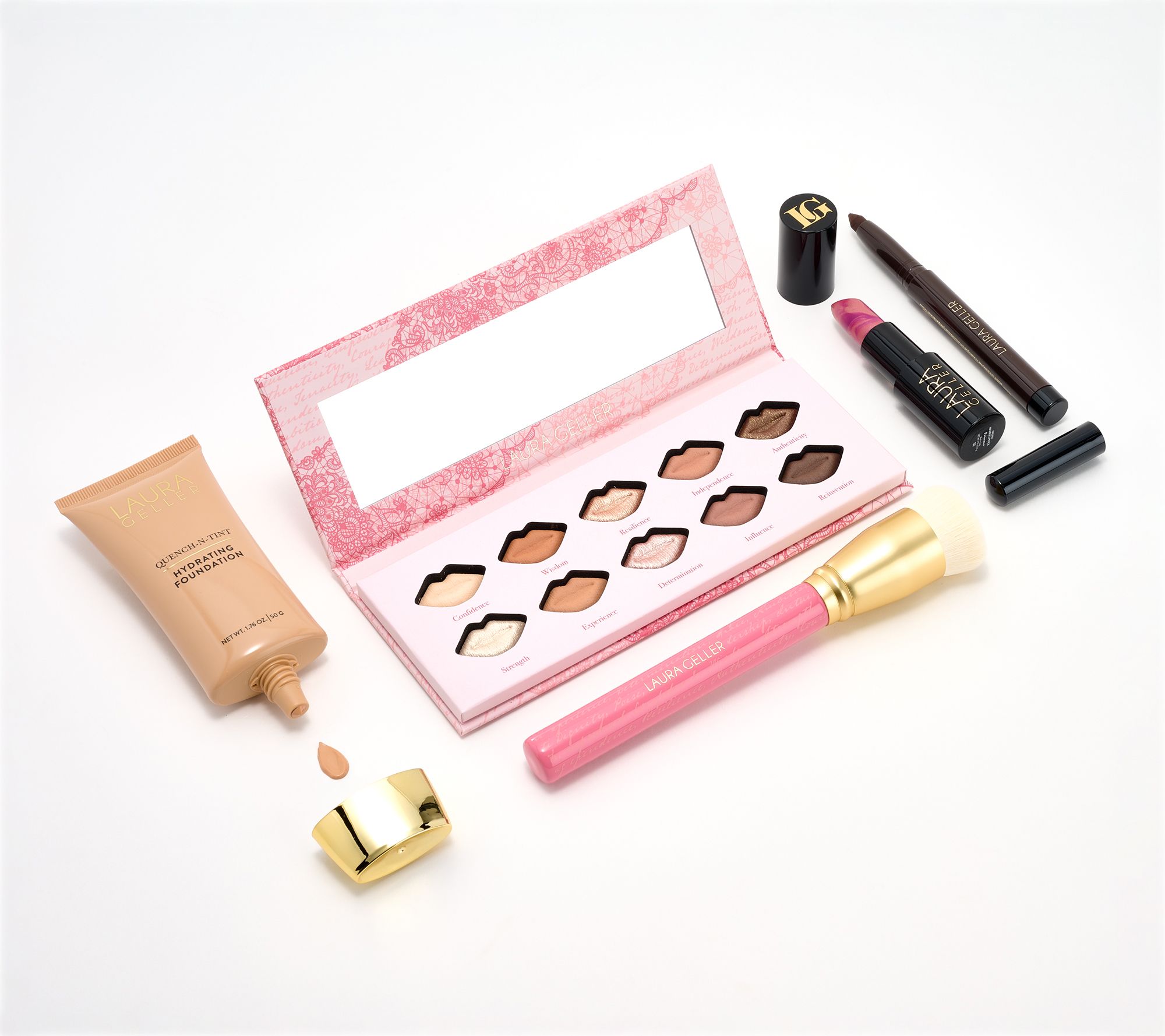 Laura Geller Complexion Eye & Lip 5Pc Collection Auto Delivery