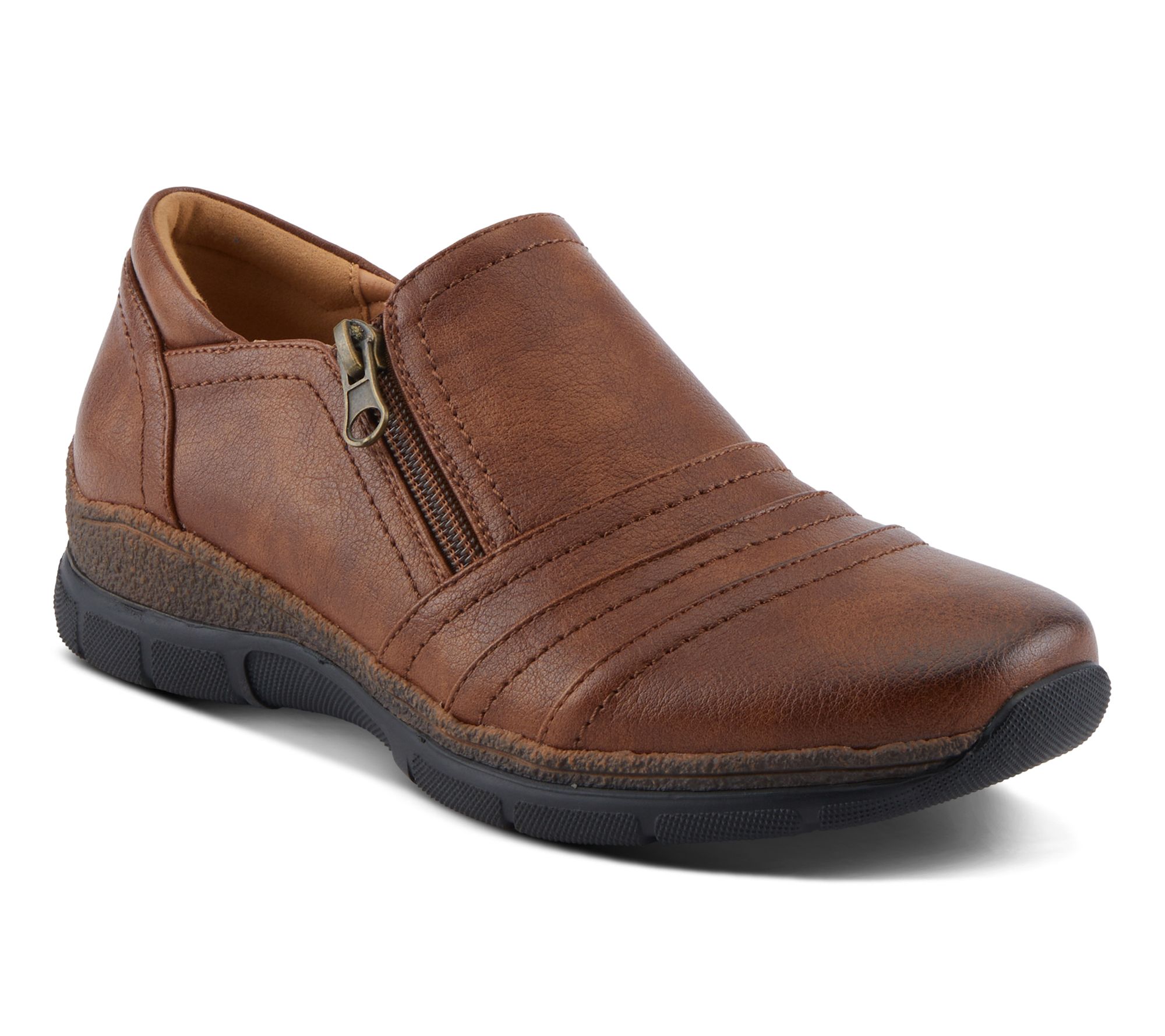Patrizia by Spring Step Slip-On Side Zip Shoes- Rigny
