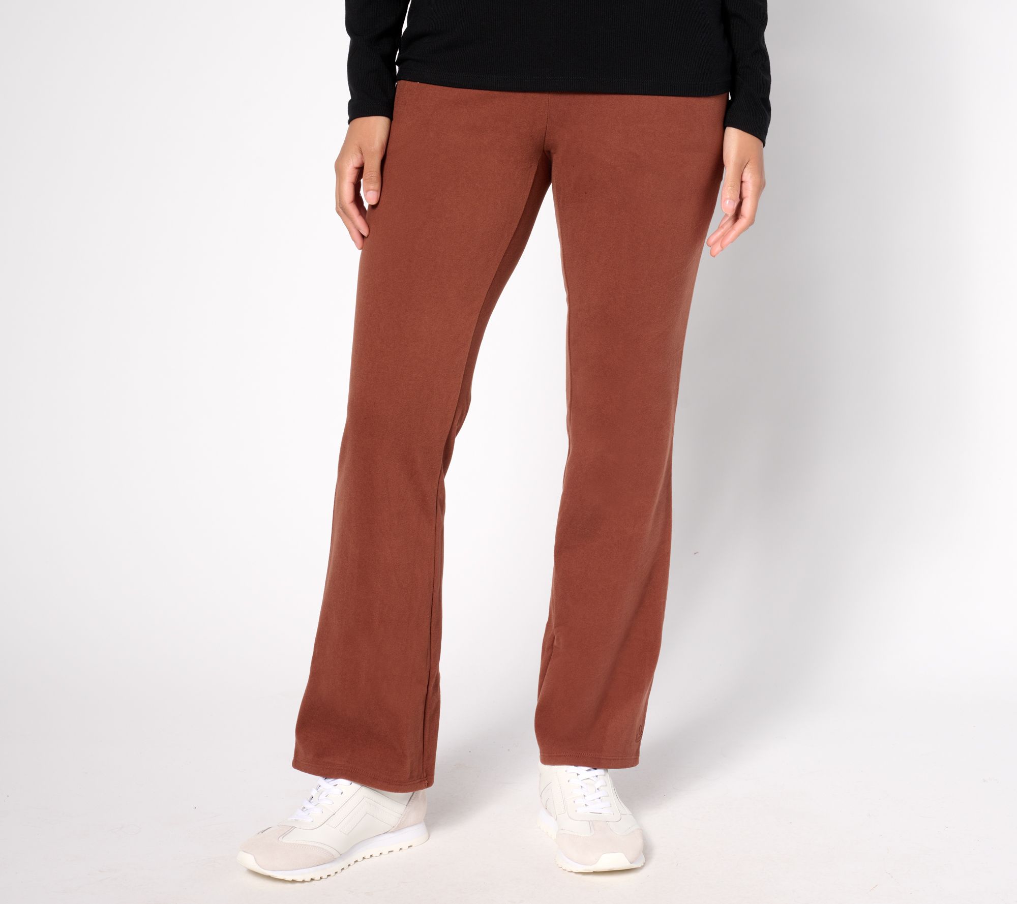 "As Is" Cuddl Duds Flannel Fleece Boot Cut Pant