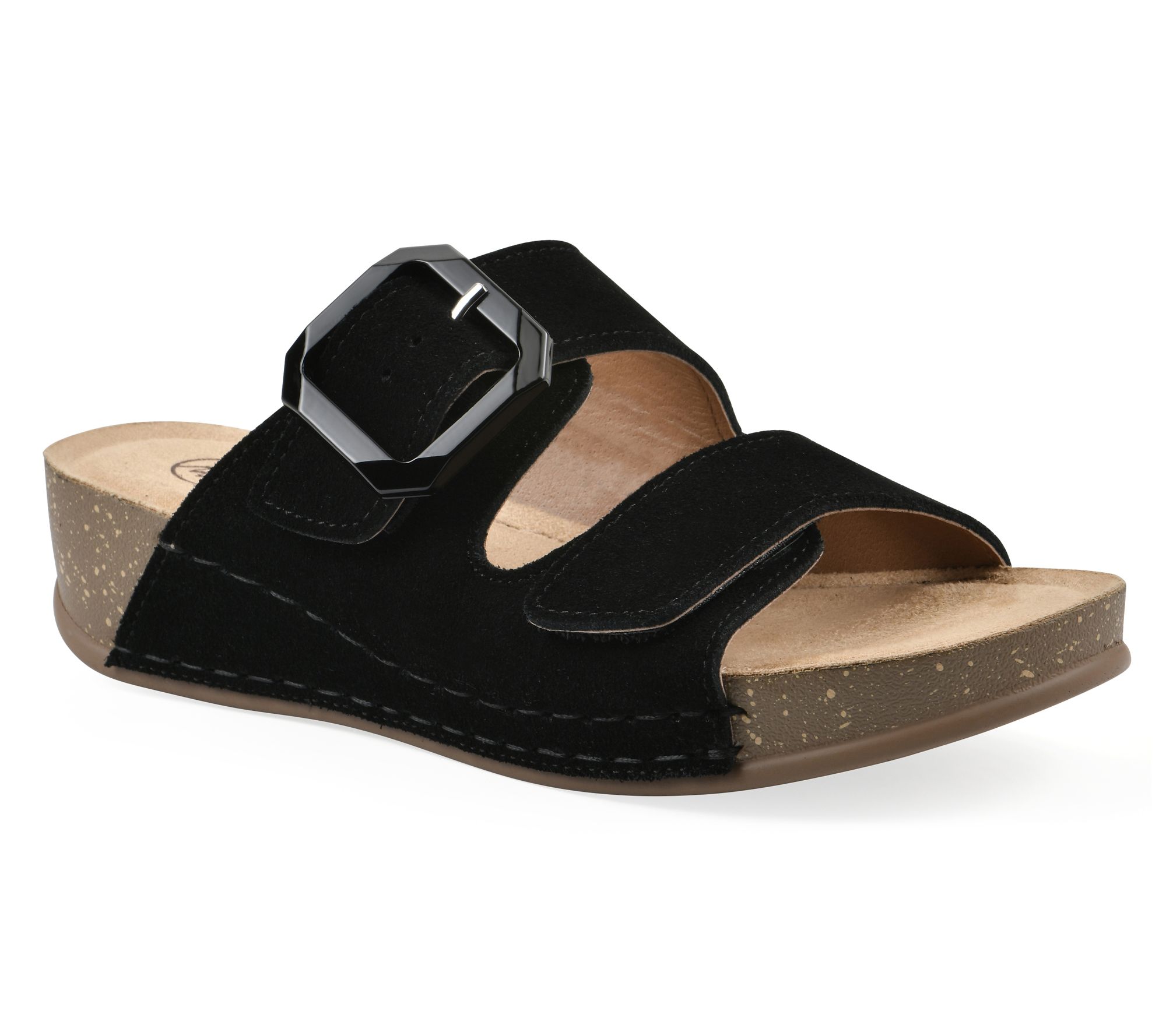 White Mountain Slip-on Wedge Sandal - Fearful