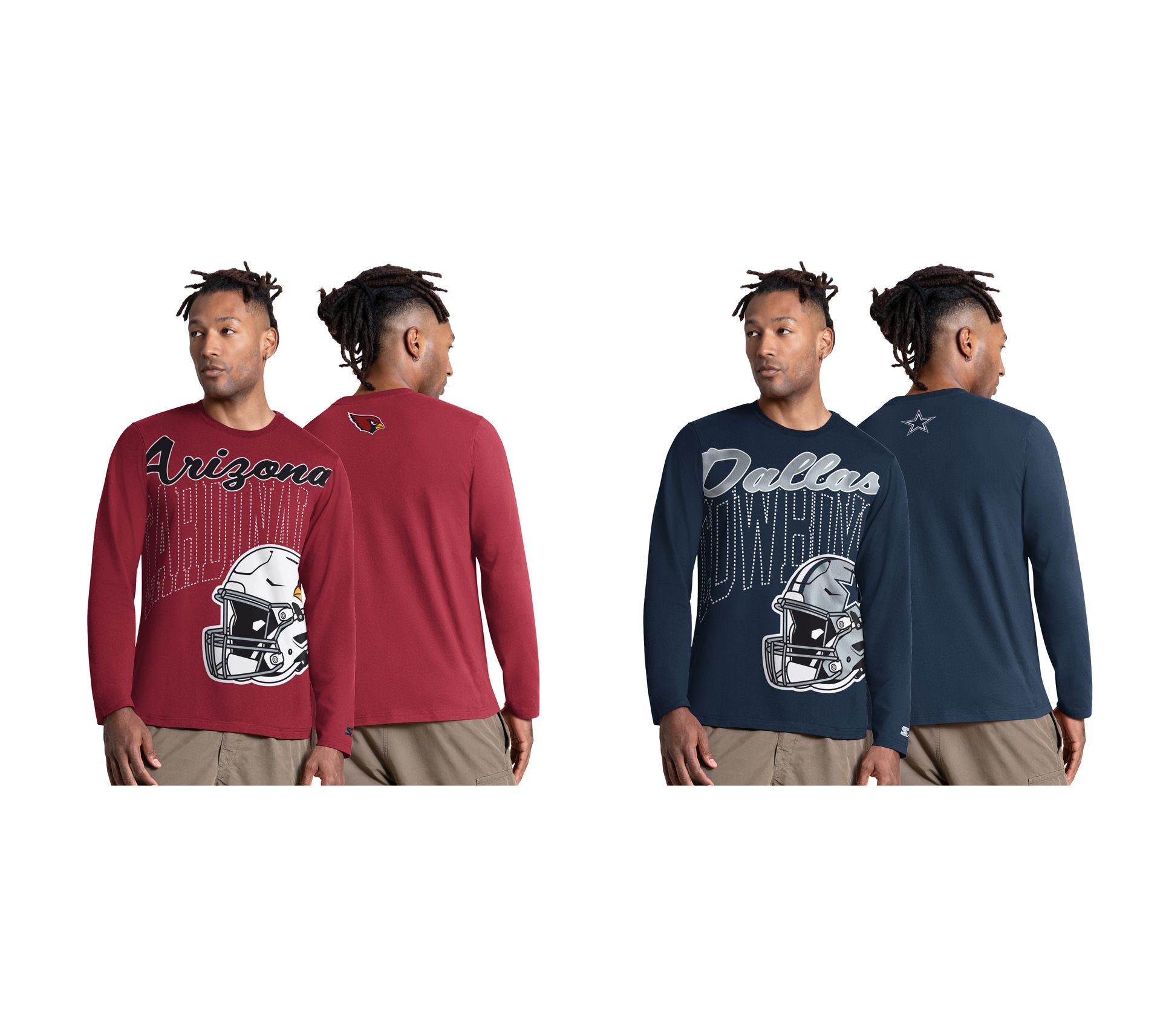 【AMERICANA】 WEEKEND LONG SLEEVE TEE Sunday Flame Long Sleeve (Black with Purple Fade Ink) | Full