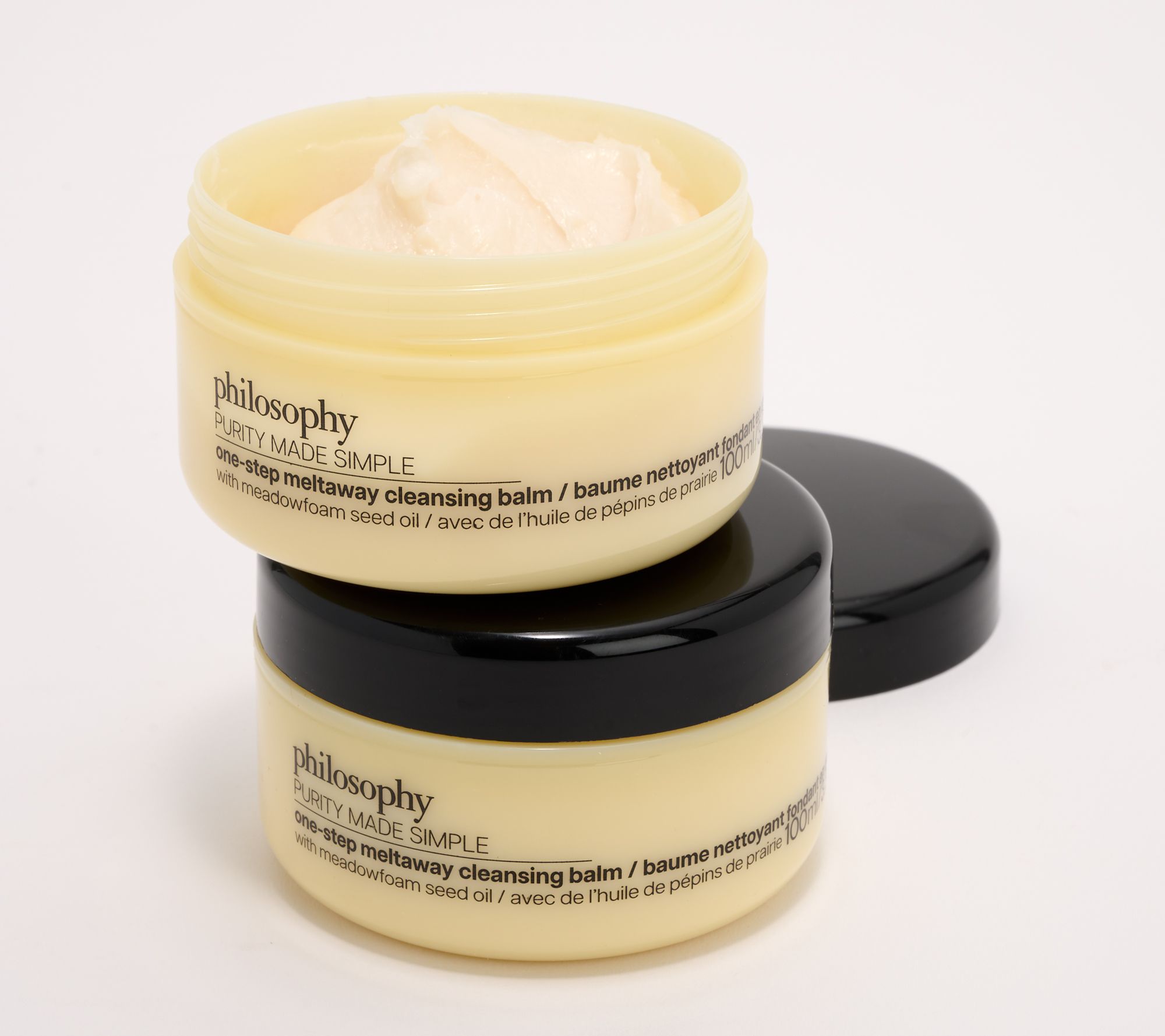 philosophy purity one-step melt away cleansing balm 3.3oz duo
