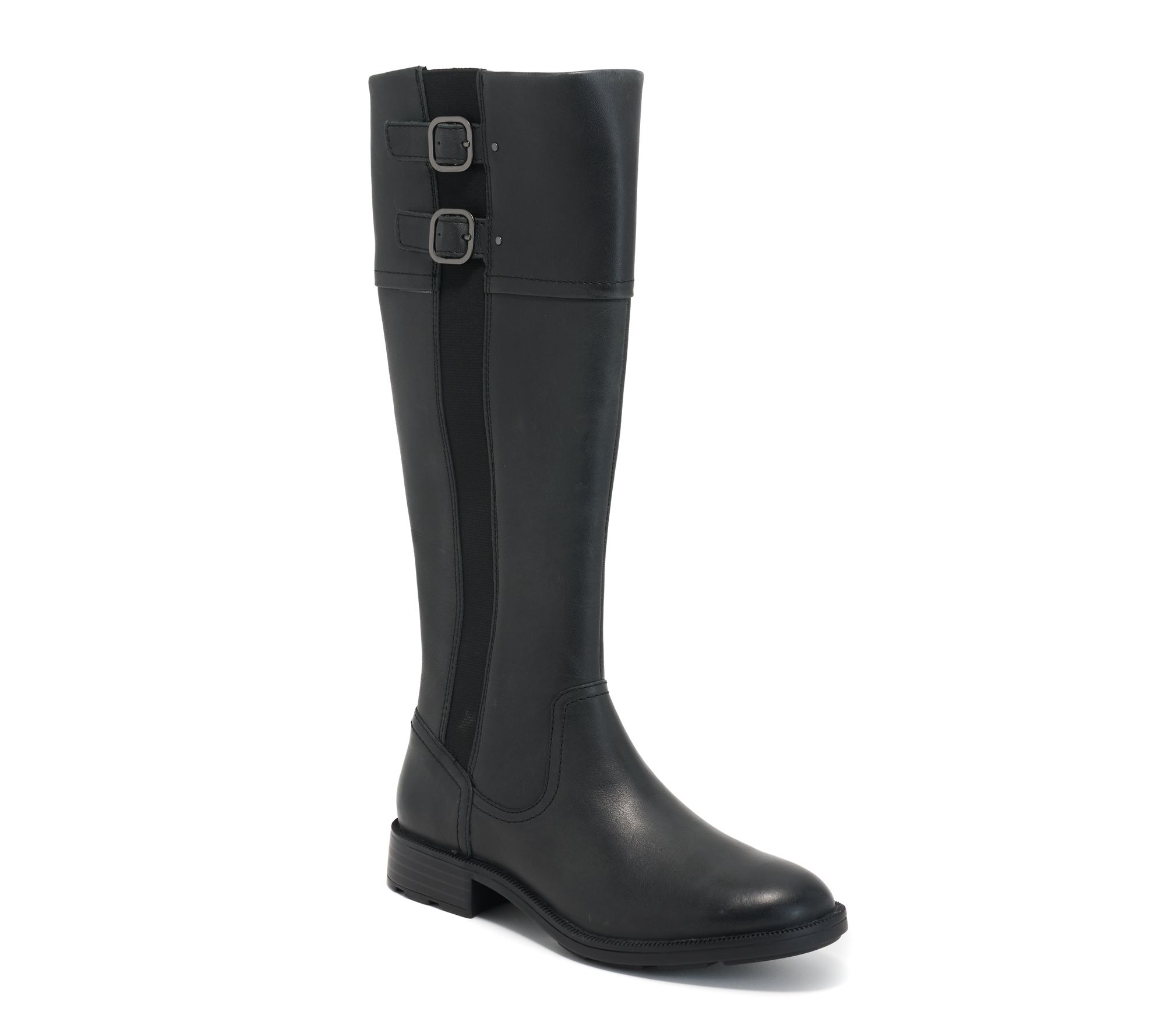  Clarks Collection Leather Tall Shaft Boots- Adalynn Hope