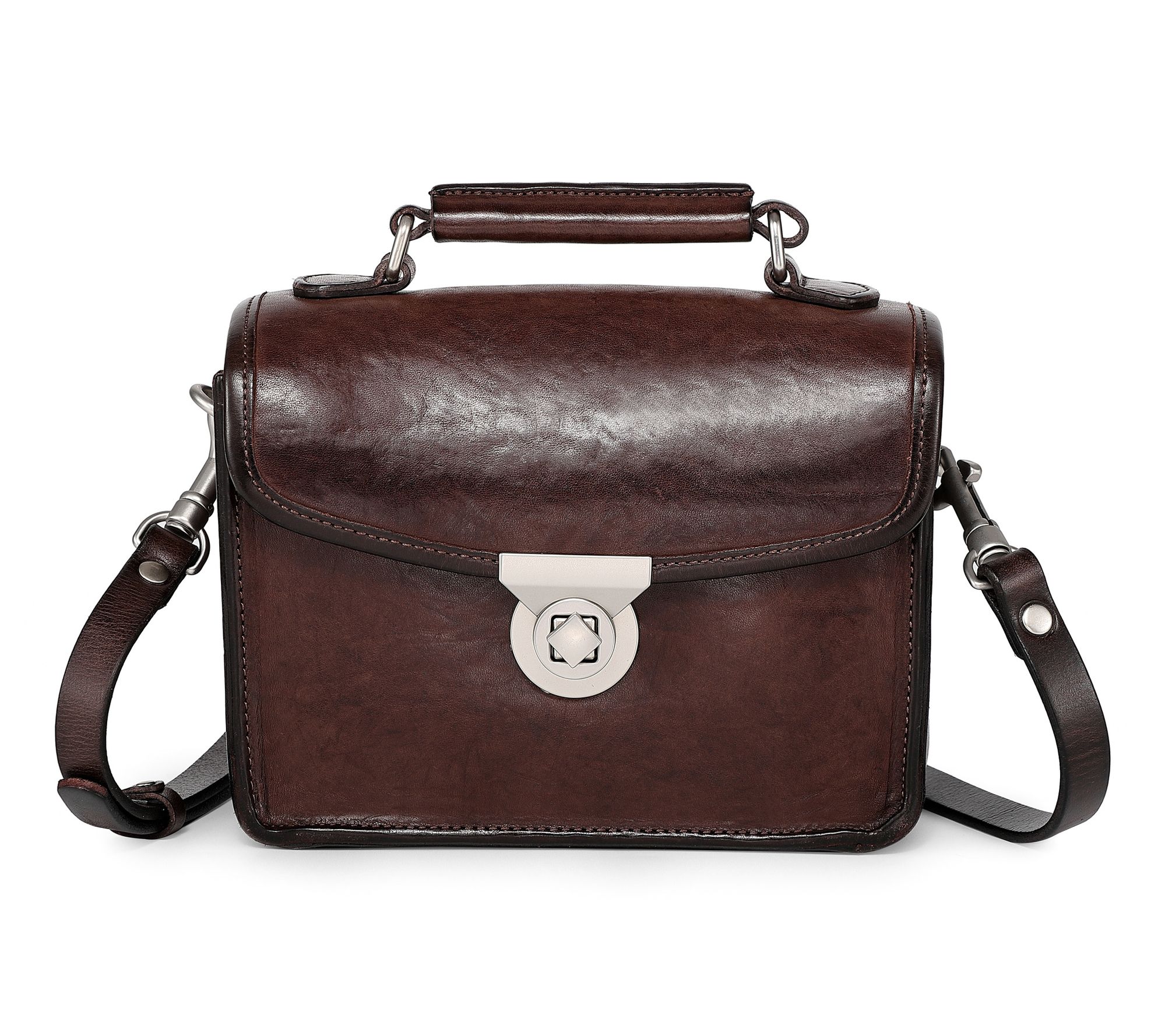 Old Trend Laurel Leather Top Handle ConvertibleCrossbody