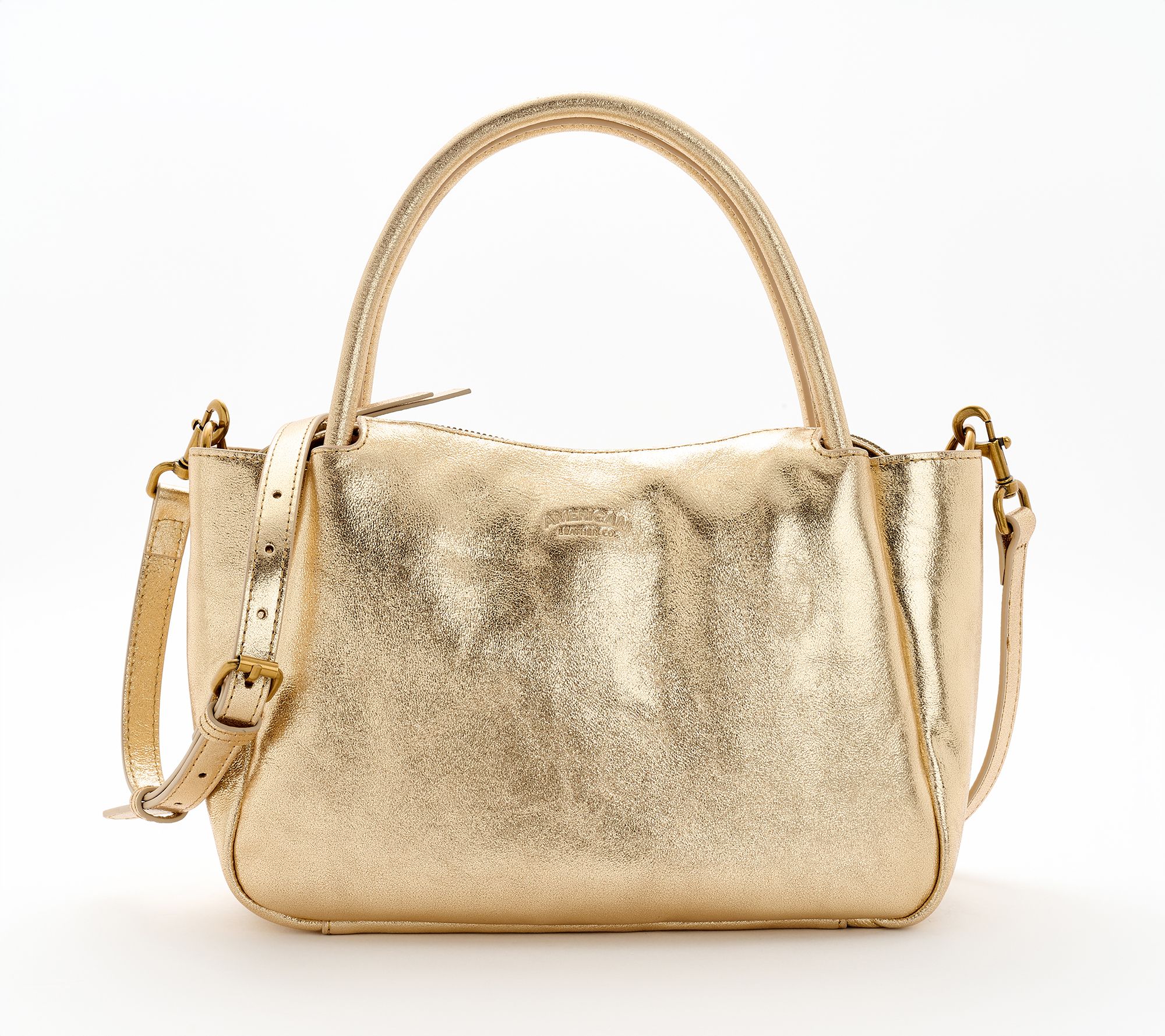 "As Is" American Leather Co. Miloh Leather HandleCrossbody