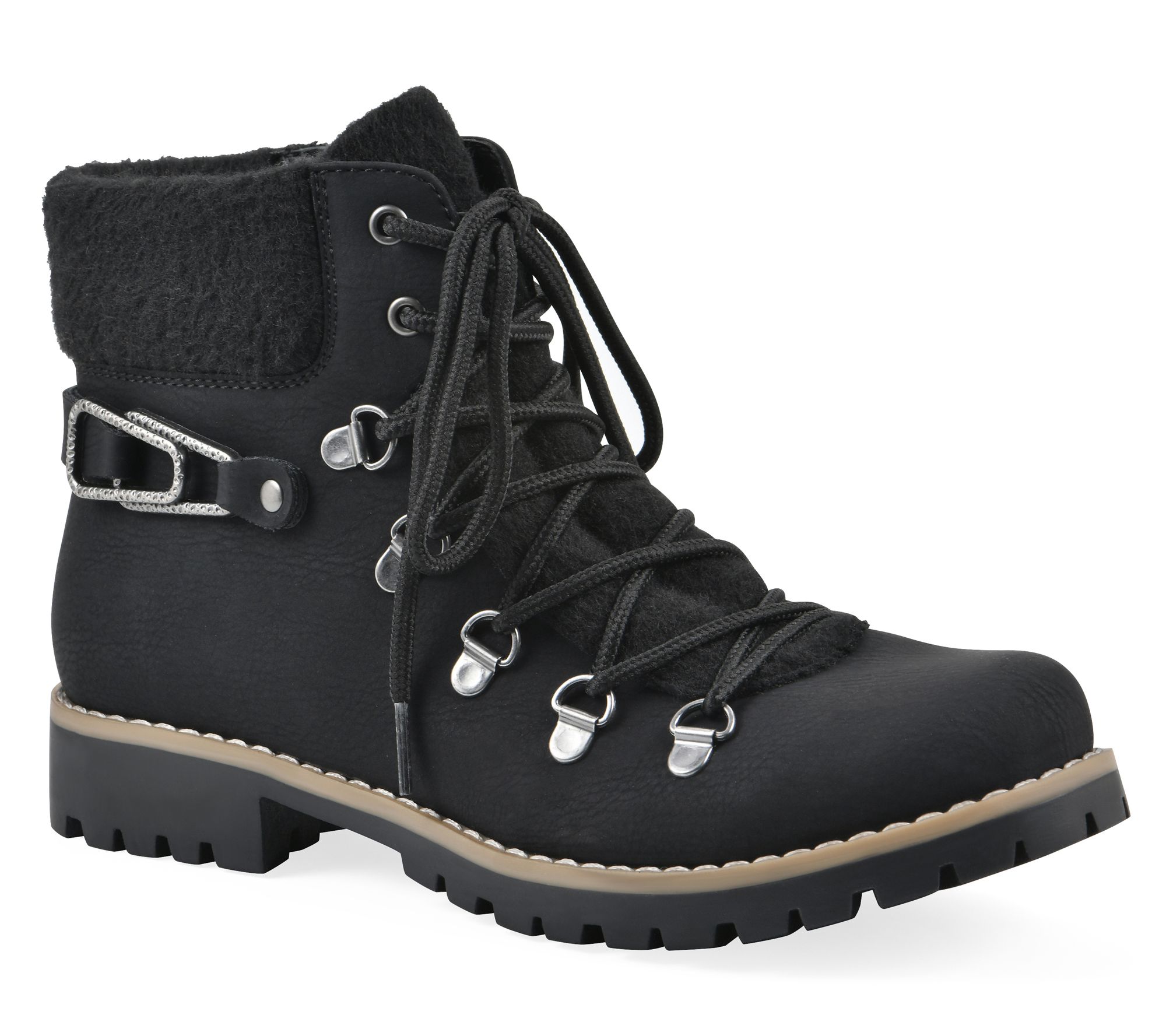 Cliffs by White Mountain Lace-Up Booties - Pioneer