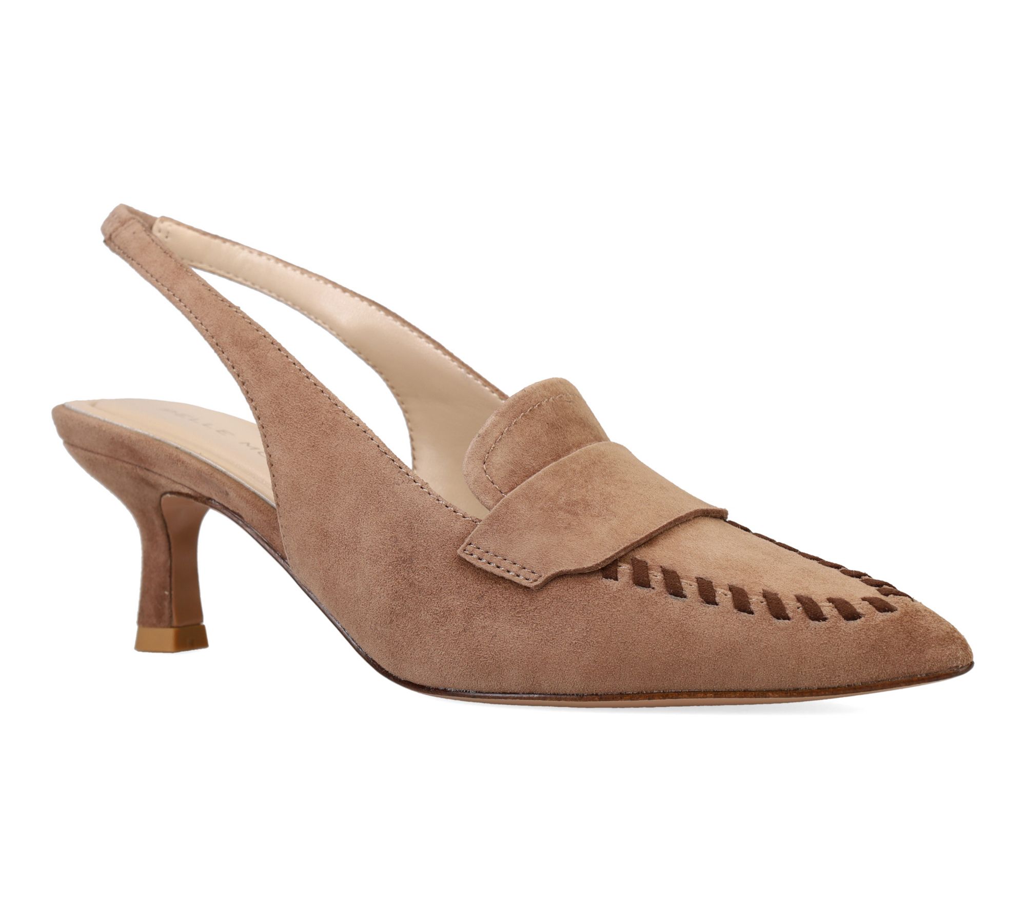 Pelle Moda Suede Slingback Pump - Keagen