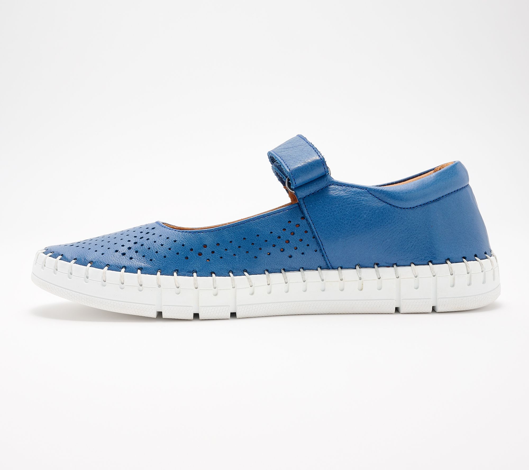 Miz Mooz Leather Mary Jane Sneakers - Tessa - QVC.com