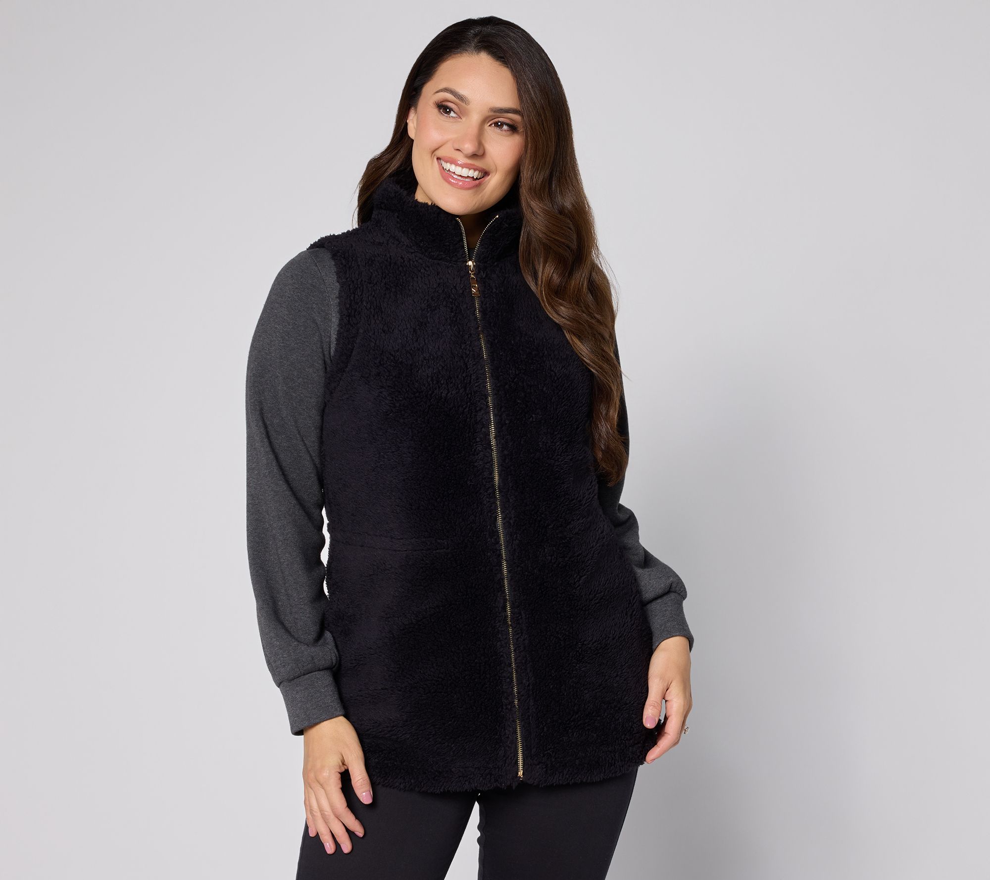"As Is" Belle by Kim Gravel Golden Girls Sherpa Vest