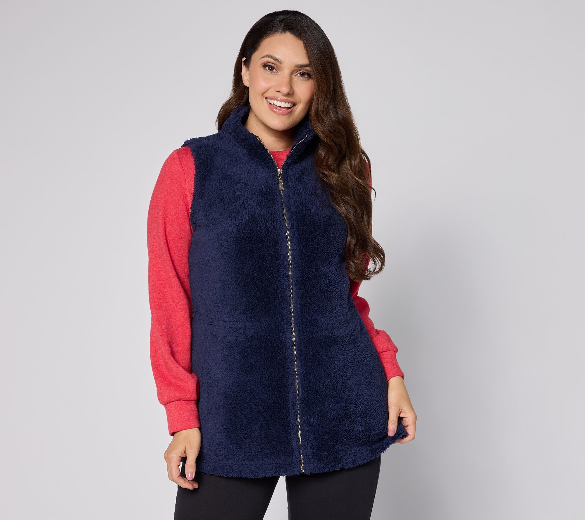 "As Is" Belle by Kim Gravel Golden Girls Sherpa Vest
