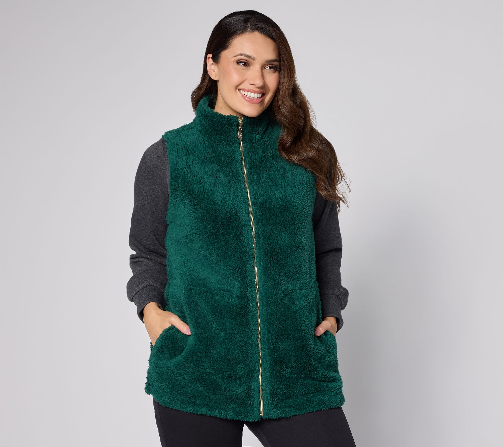 "As Is" Belle by Kim Gravel Golden Girls Sherpa Vest