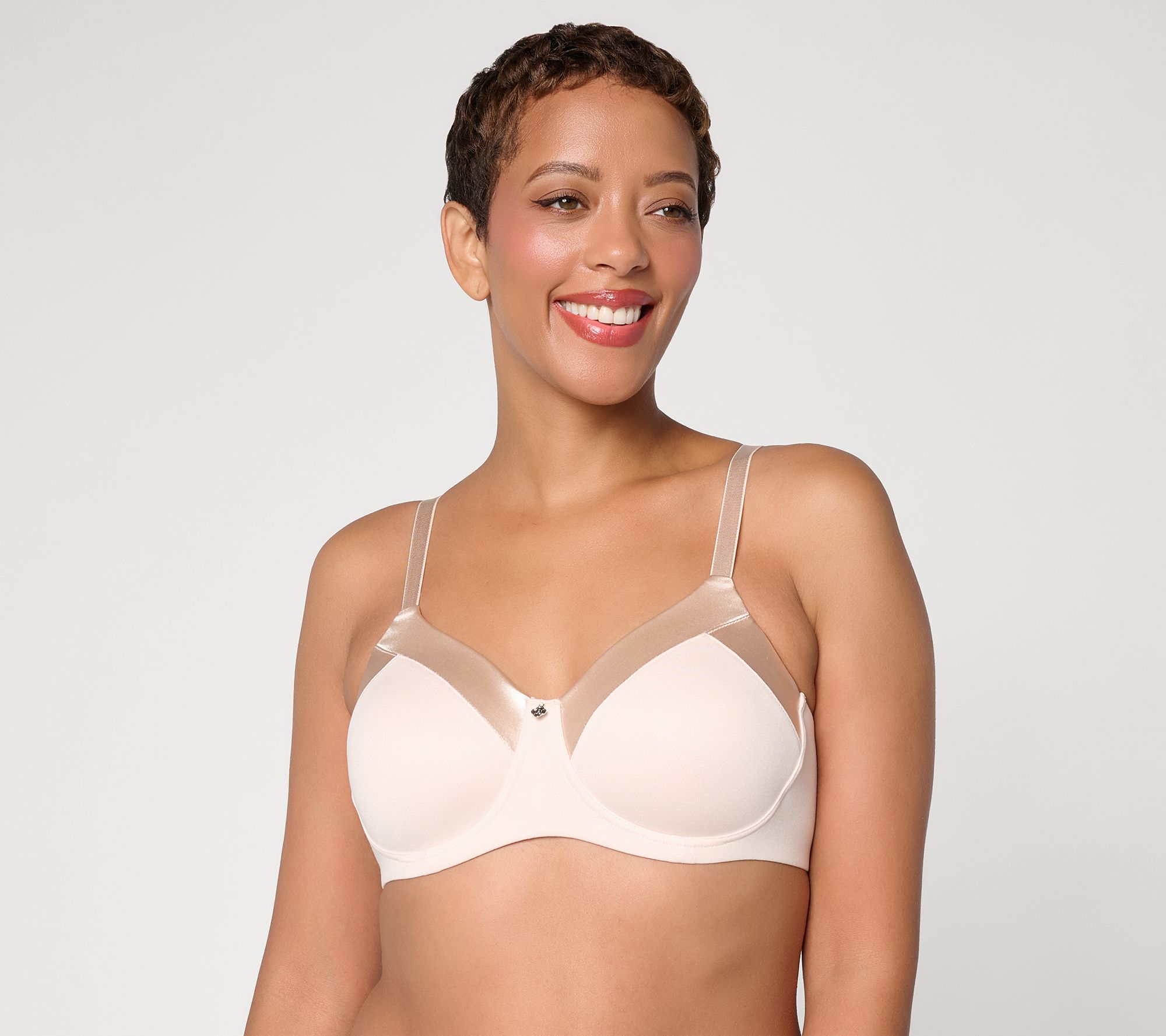 Breezies Matte & Shine Wirefree Contour Bra