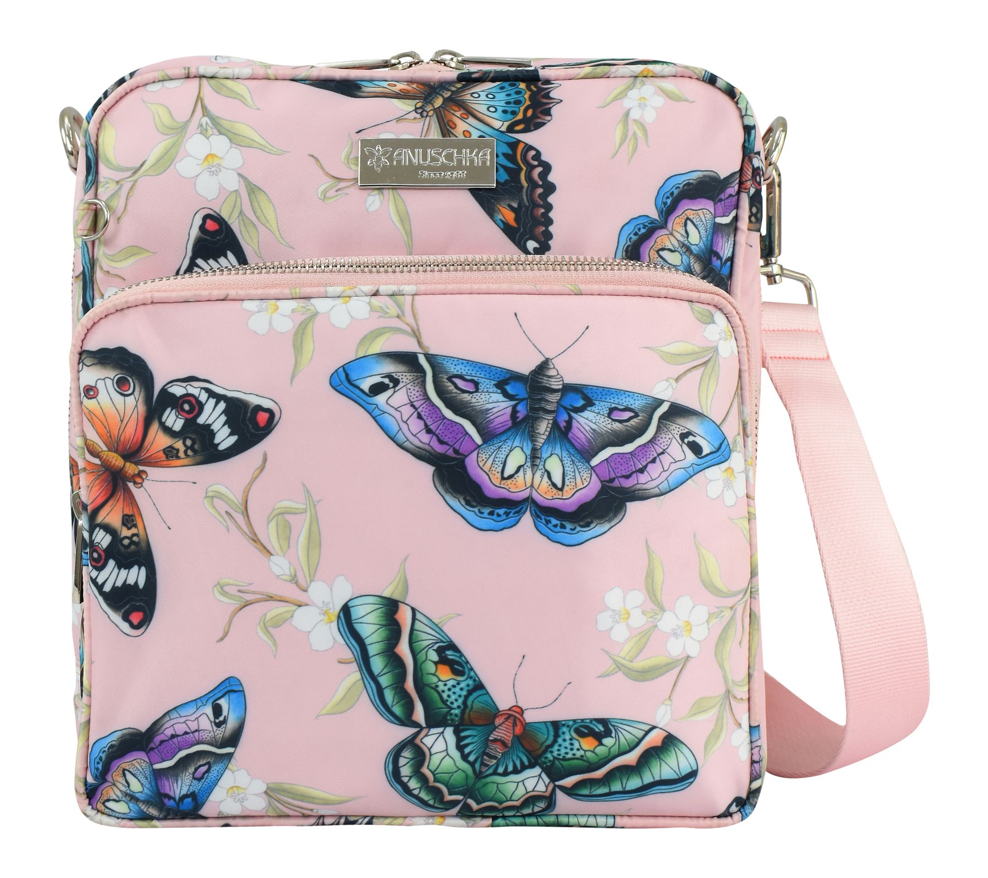 Wanderlust Luxe Fabric Organizer Crossbody - 12021
