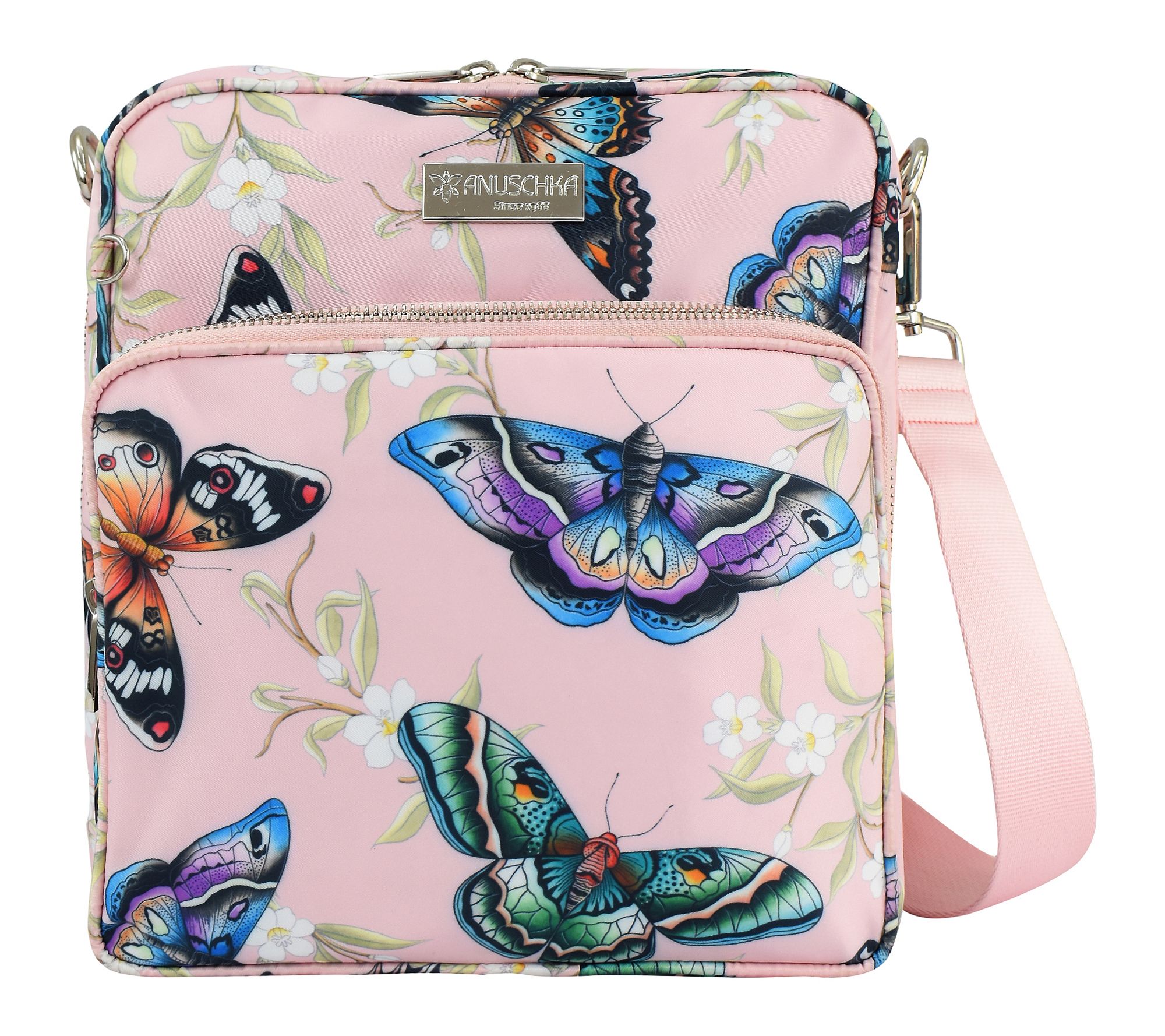 Anuschka Wanderlust Luxe Fabric Organizer Crossbody