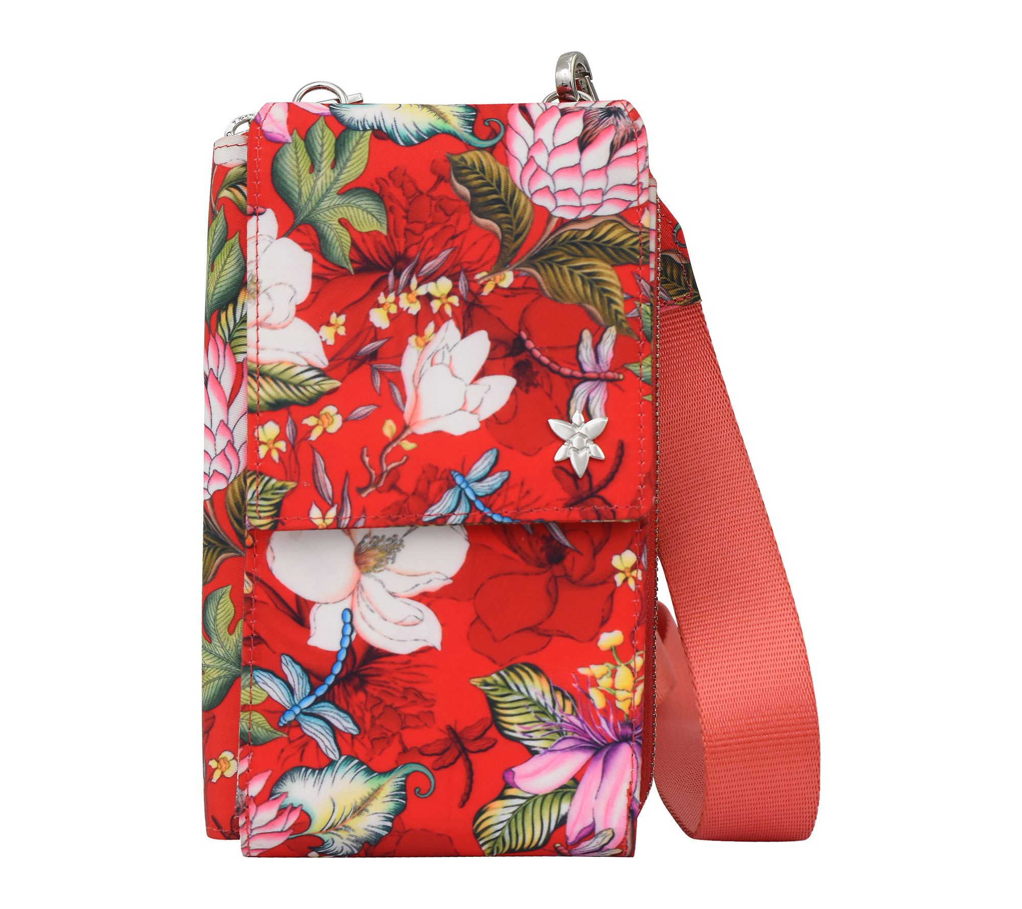 Anuschka Wanderlust Luxe Fabric Phone OrganizerWallet
