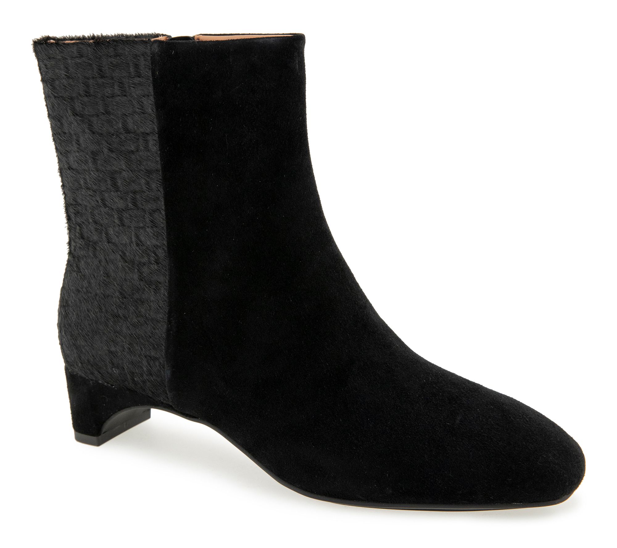 Gentle Souls by Kenneth Cole Leather Heeled Ankle Boots -Nalston