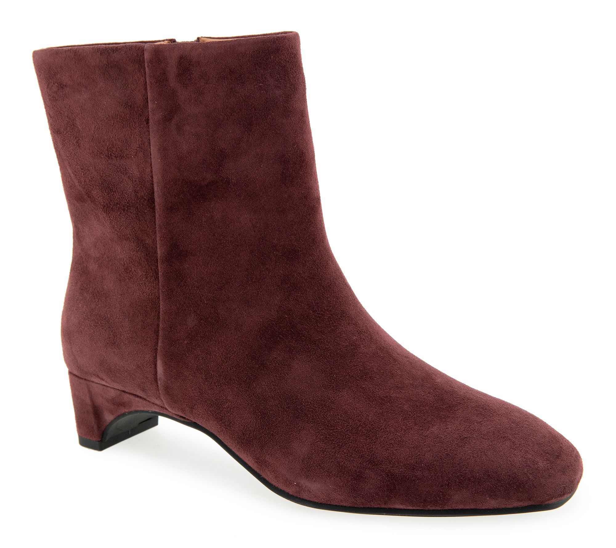 Gentle Souls by Kenneth Cole Leather Heeled Ankle Boots -Nalston