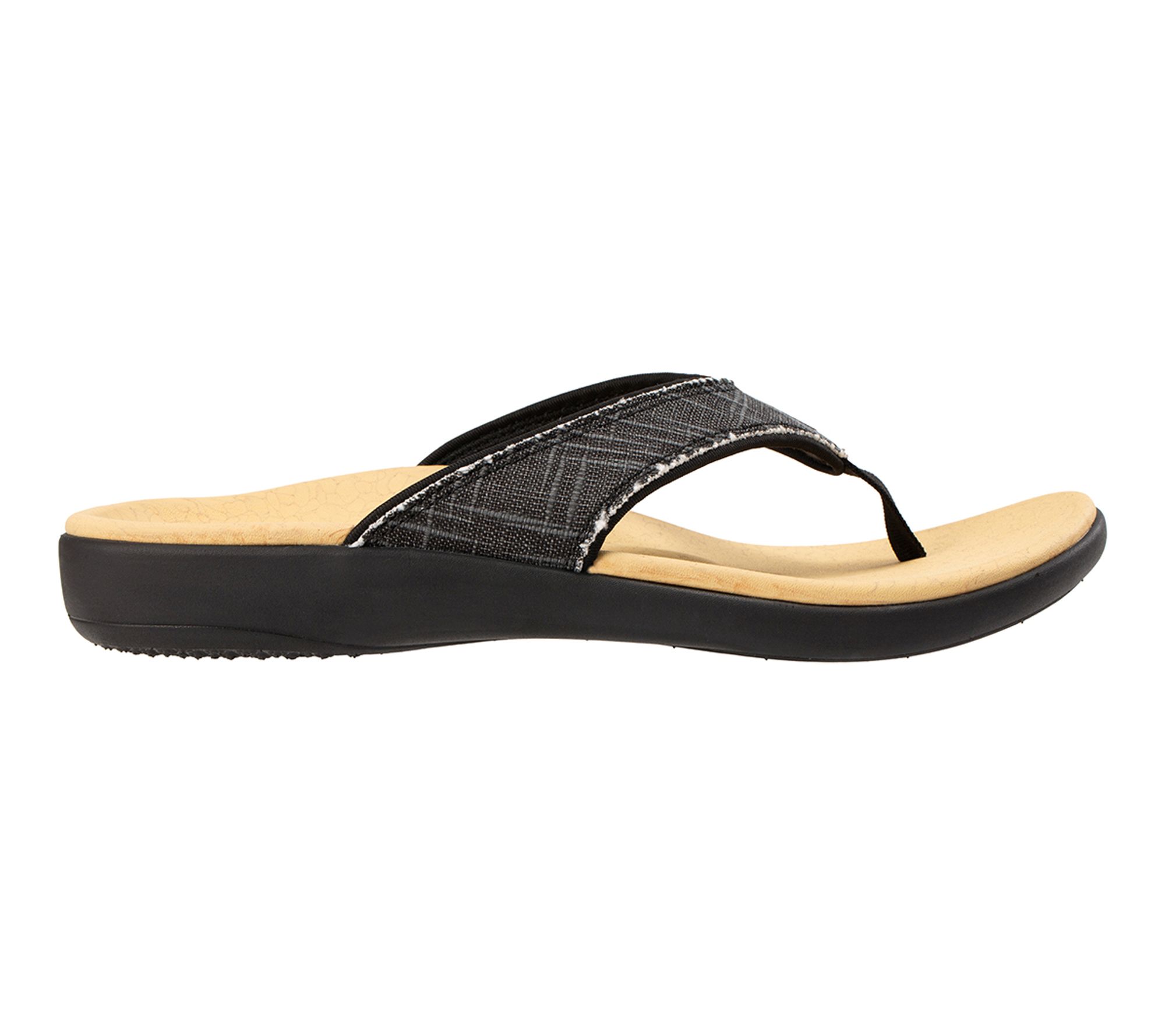 Revitalign Men's Yumi Canvas Thong Sandal