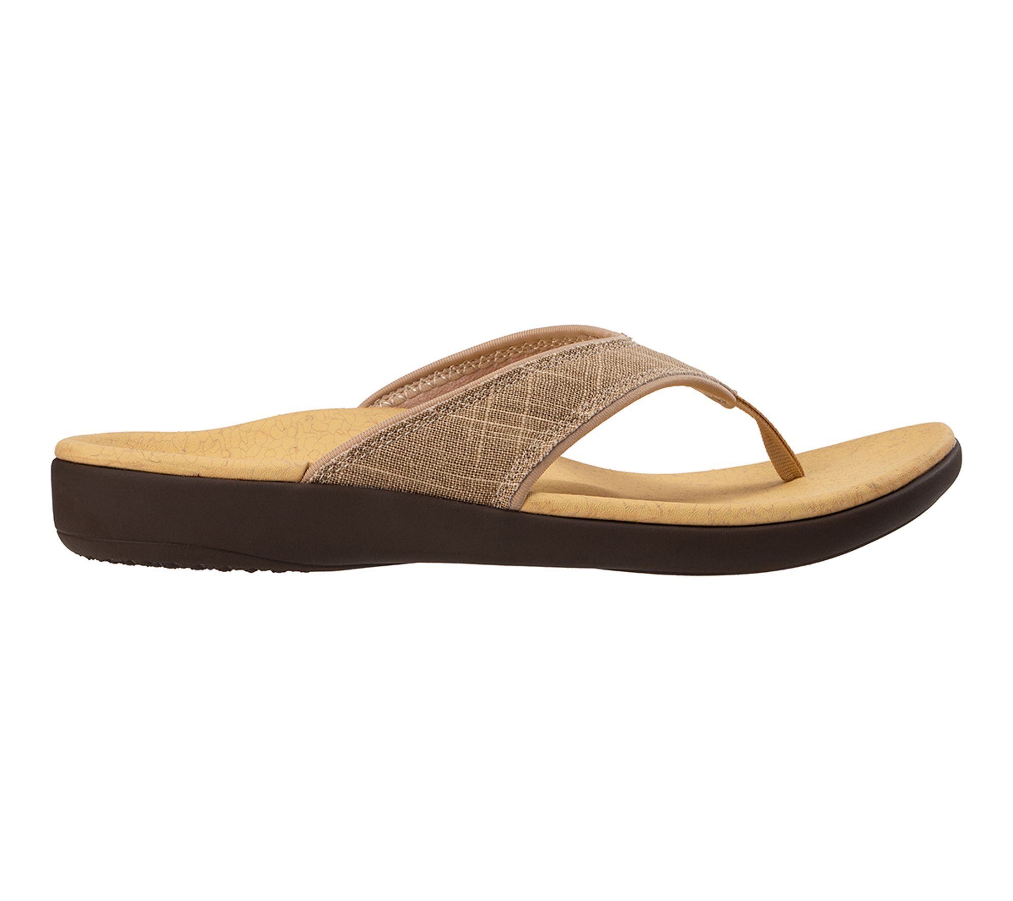 Revitalign Men's Yumi Canvas Thong Sandal