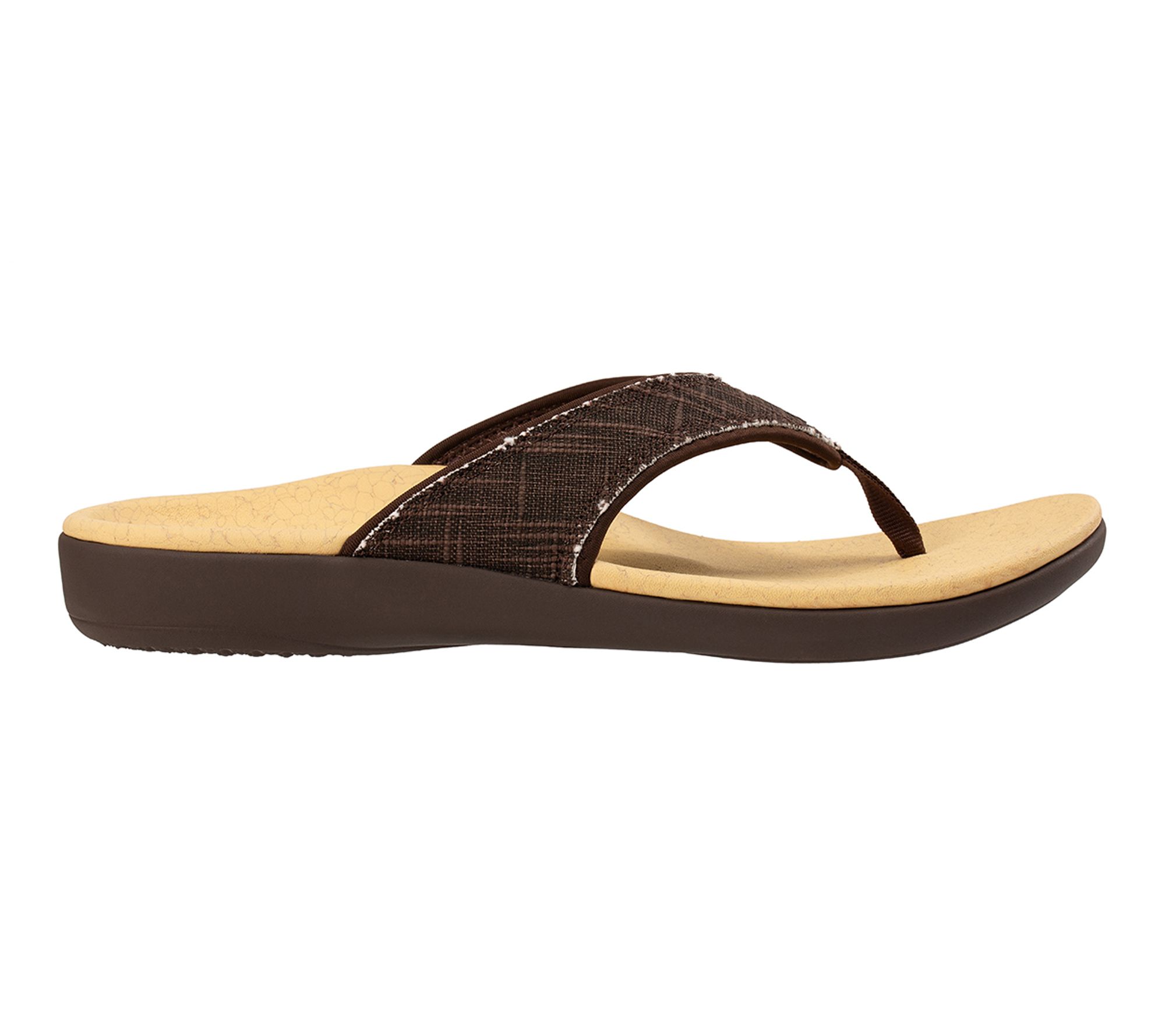Revitalign Men's Yumi Canvas Thong Sandal