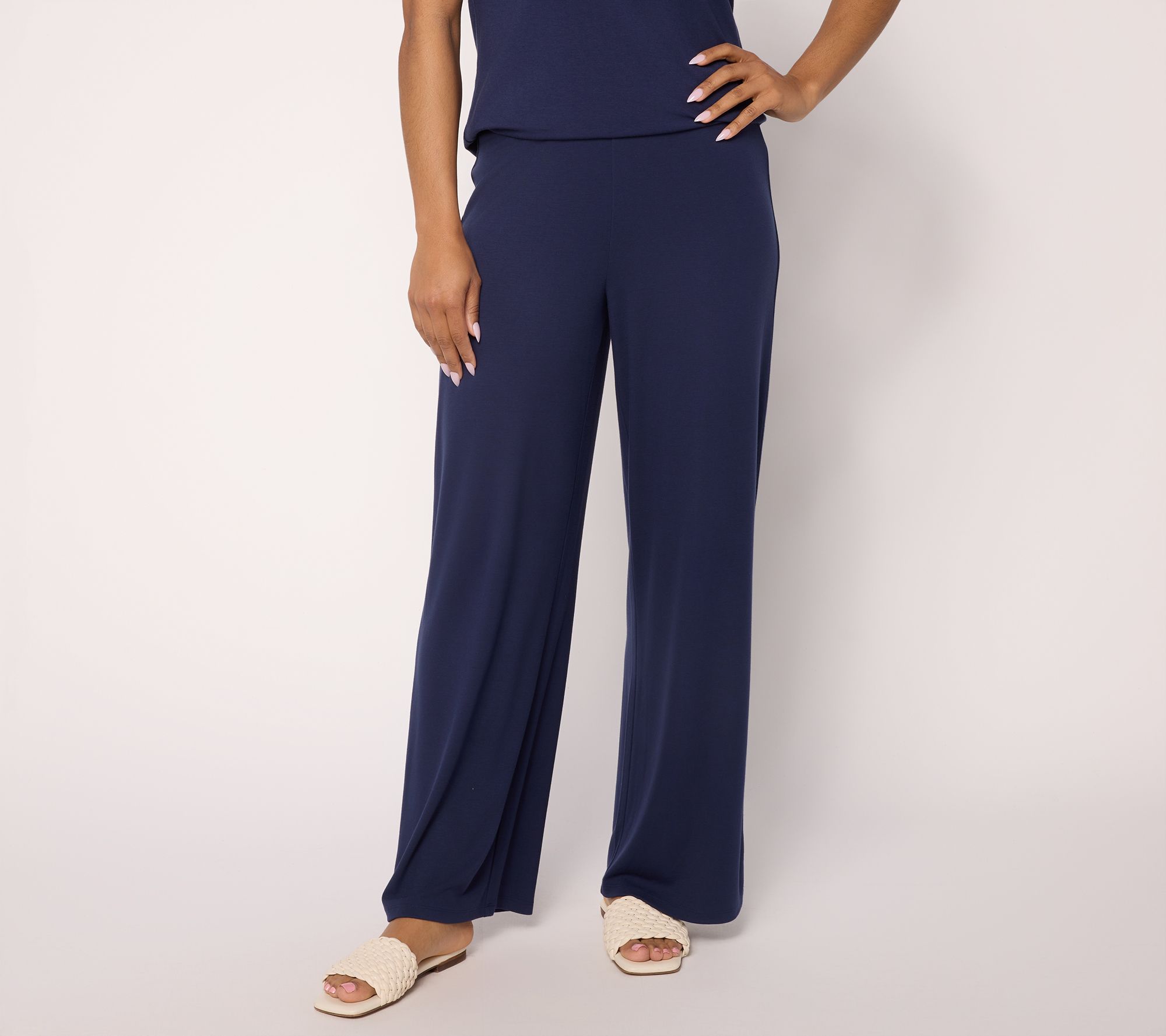 "As Is" BEAUTIFUL by Lawrence Zarian Regular Knit Pull-On Pant