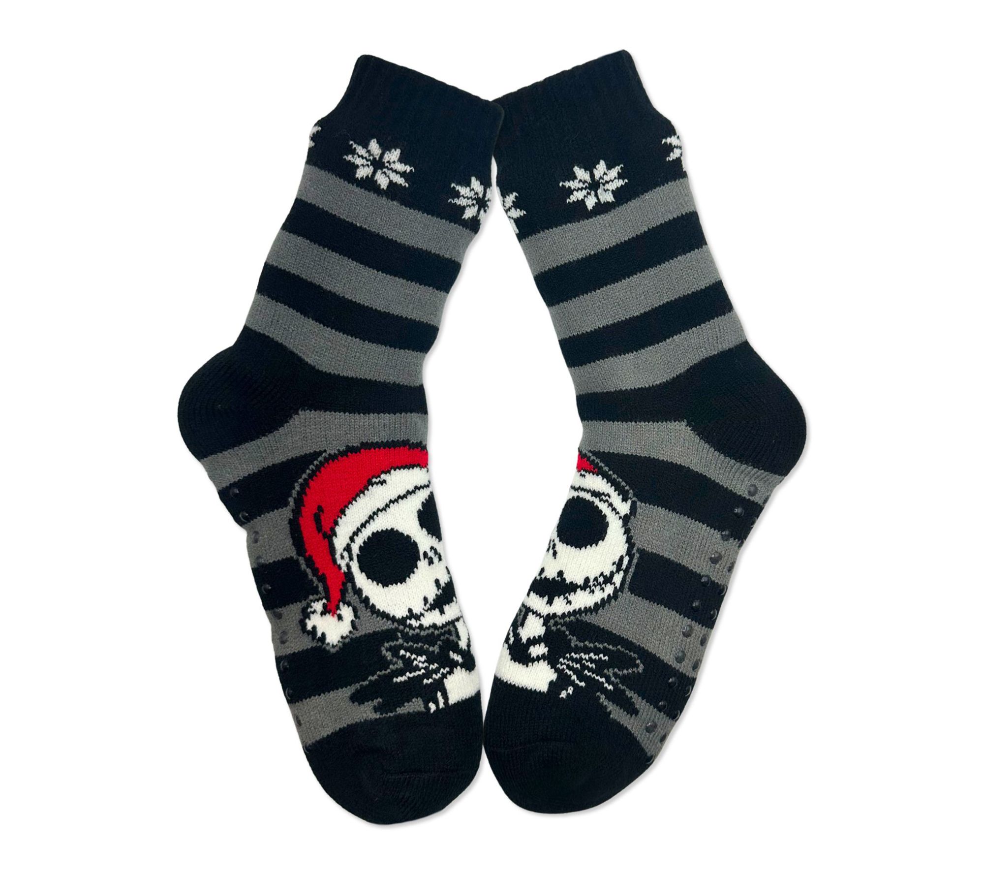 MENS CHARACTER 1PK LONG COZY WARMER HOLIDAY SLIPPER SOCKS