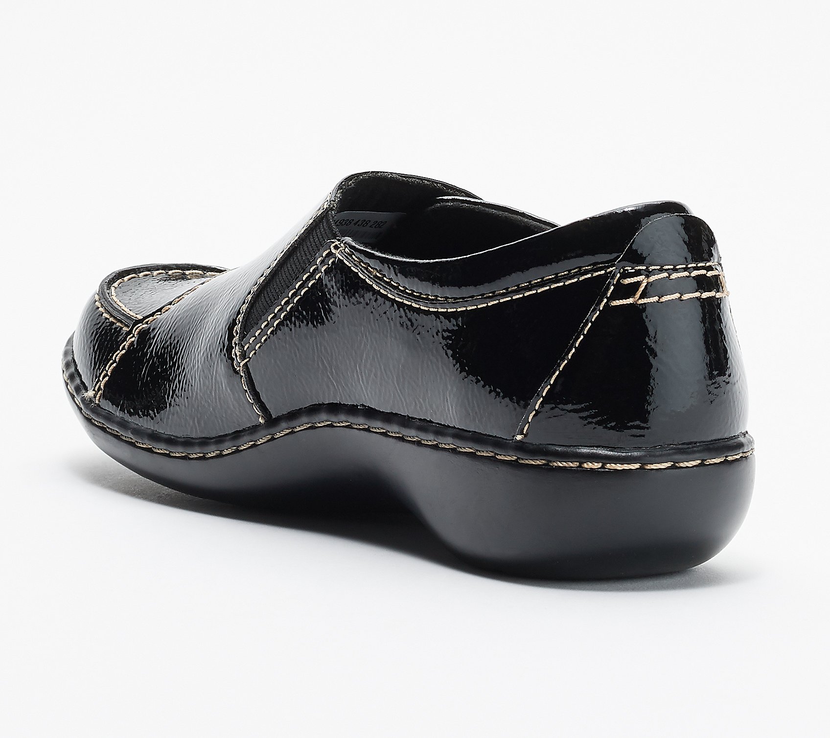 Clarks Collection Leather Slip-on Shoes Ashland Lane - QVC.com