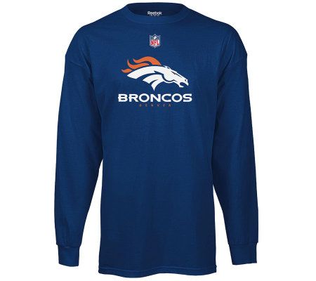 NFL Denver Broncos Sideline Authentic Long Sleeve T-Shirt 