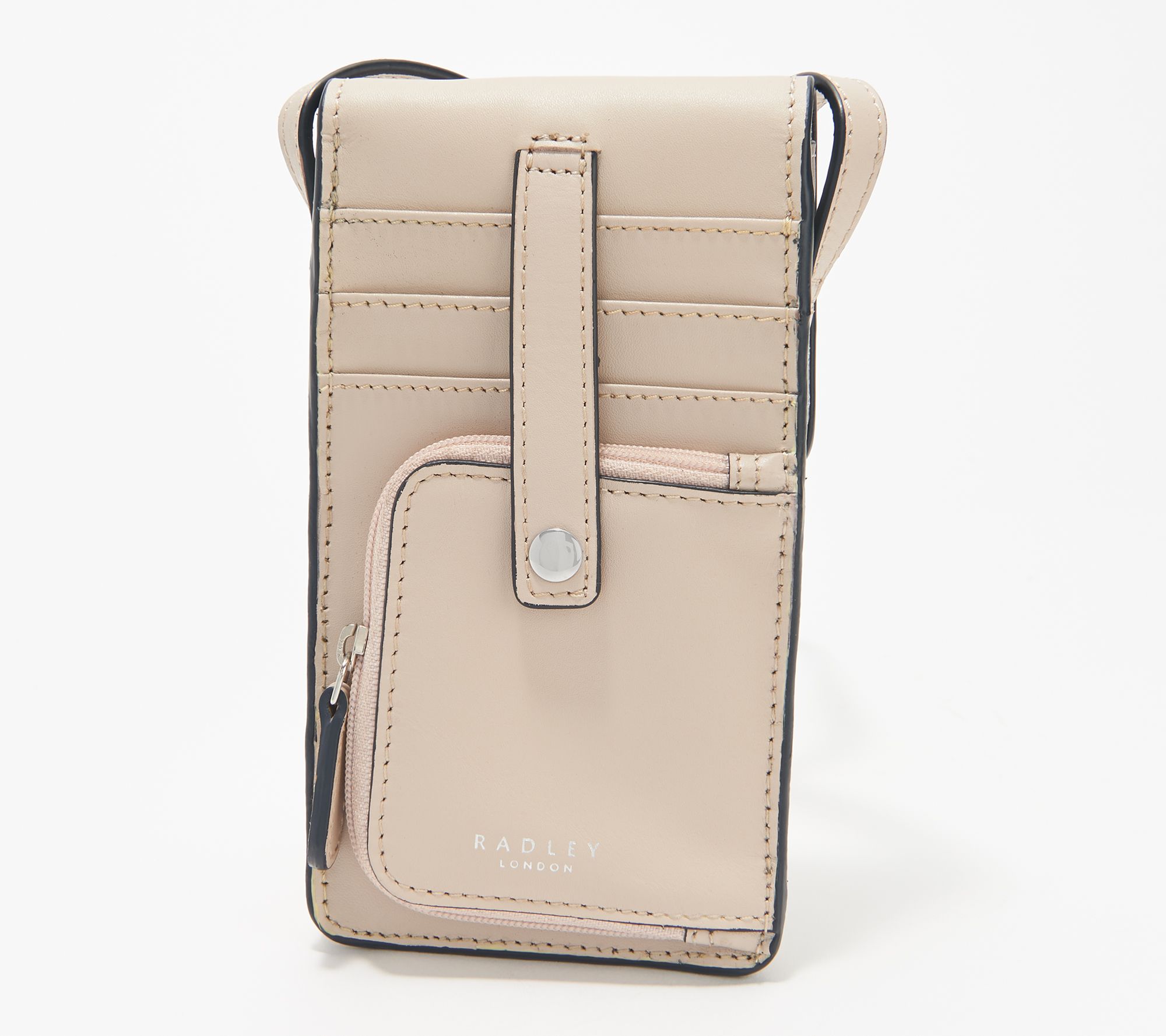 Radley London - Brown Leather Triple Compartment Crossbody – Current  Boutique