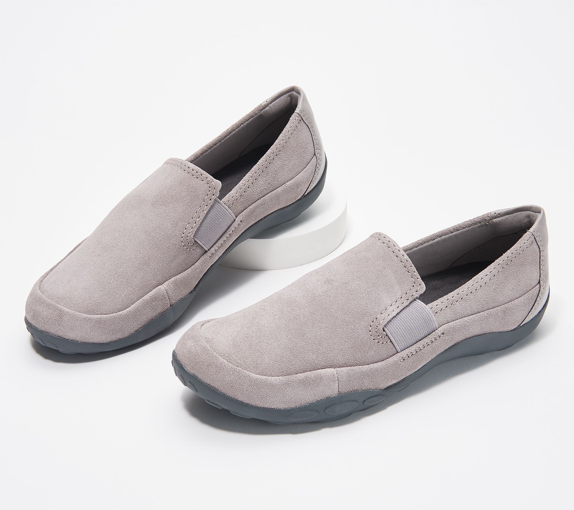 Clarks Collection Suede Slip-On 