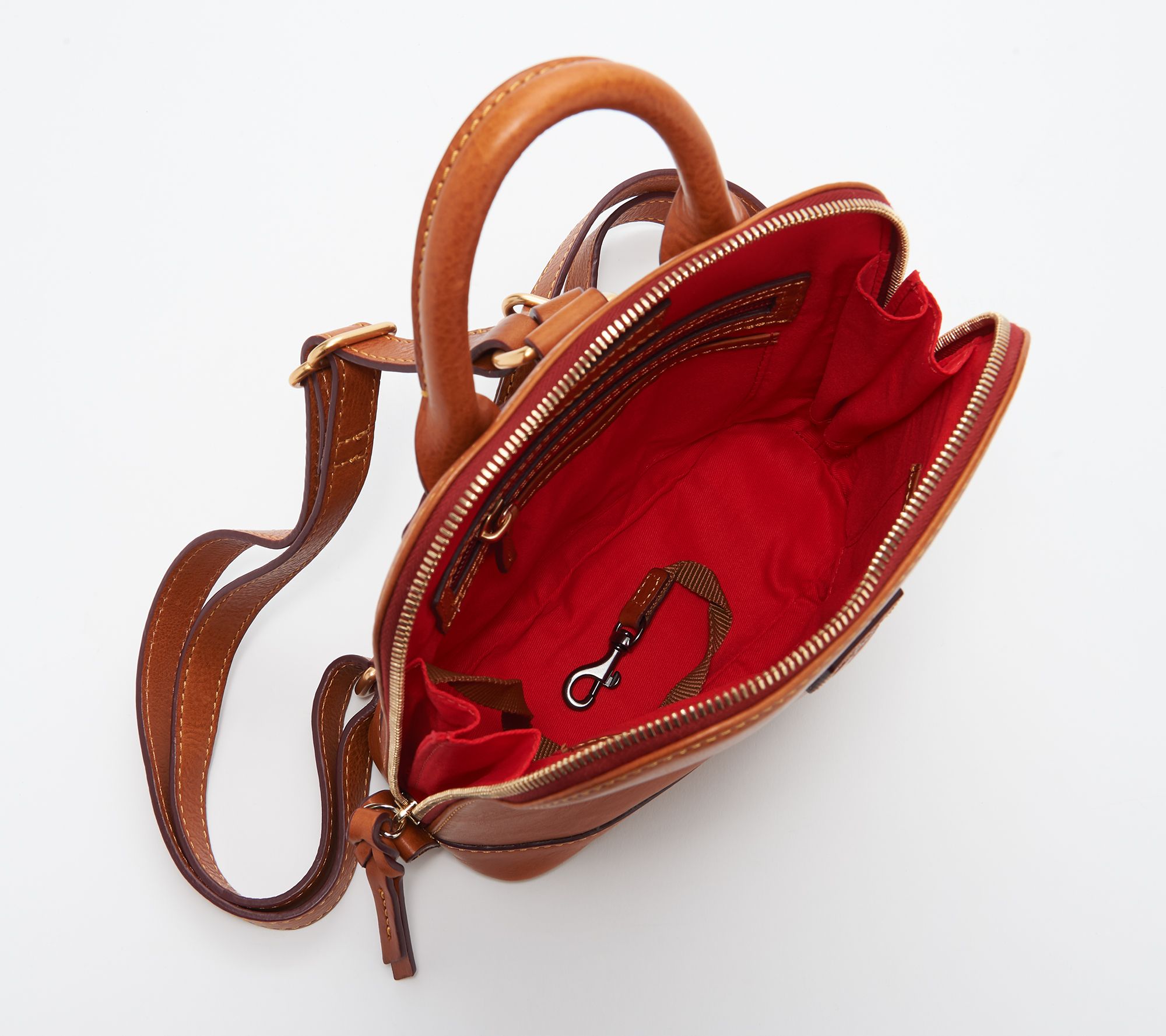 Dooney & Bourke Florentine Small Zip Pod Backpack - QVC.com