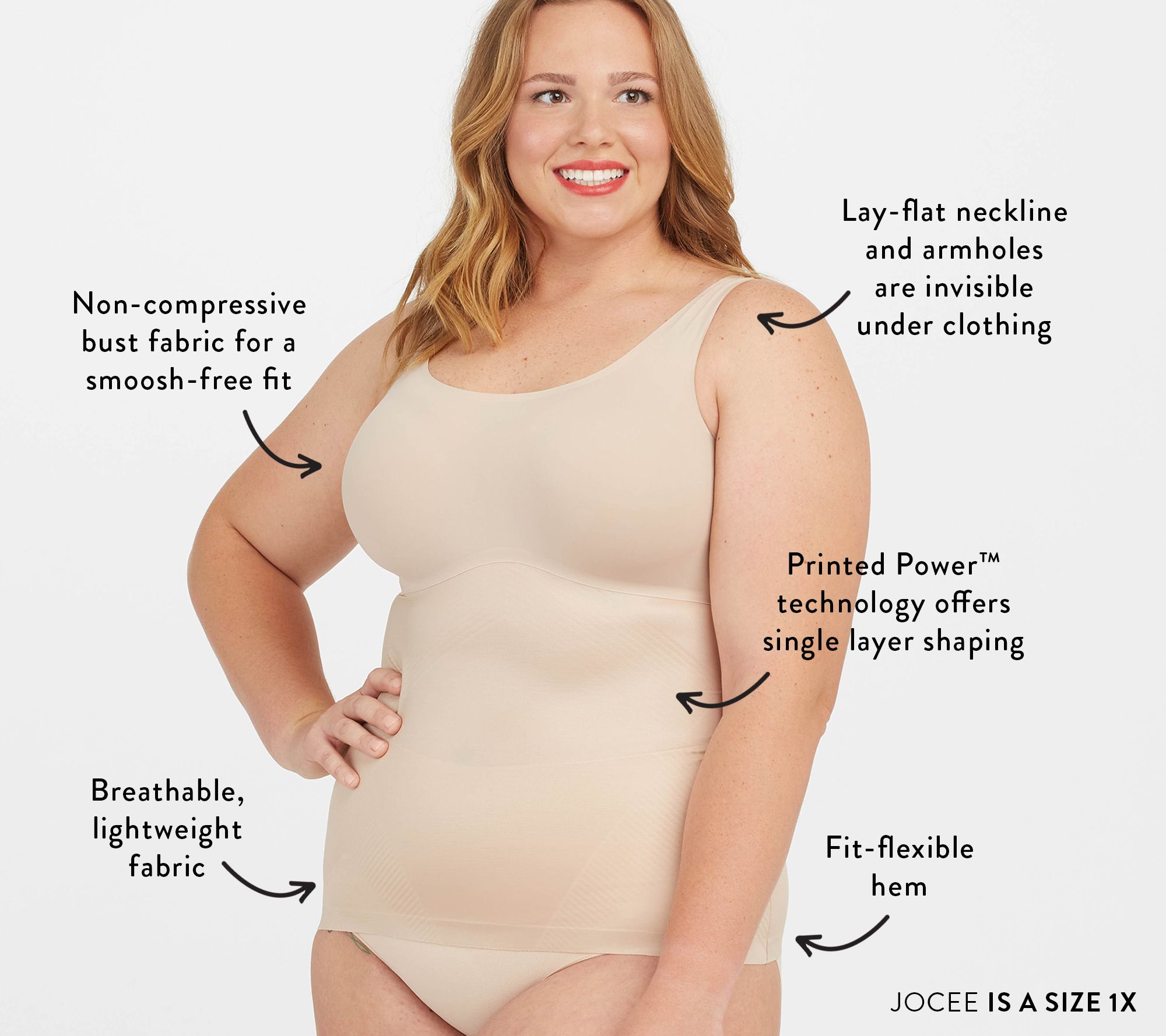 SPANX Shapewear for Women Sculpting, Open Bust Full Slip (Regular and Plus  Sizes) Foundation MD One Size