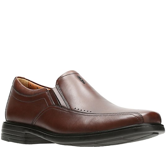 Clarks Men's Unstructured Leather Loafers -Unsheridan Go
