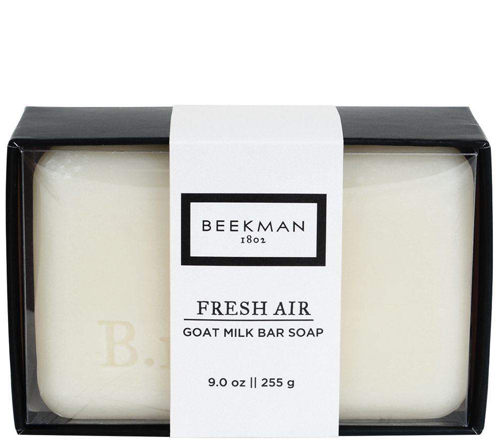 Lot Of 2 NEW Beekman 1802 Goat Milk Soap Large 9oz Each Bar - Pure Goat Milk