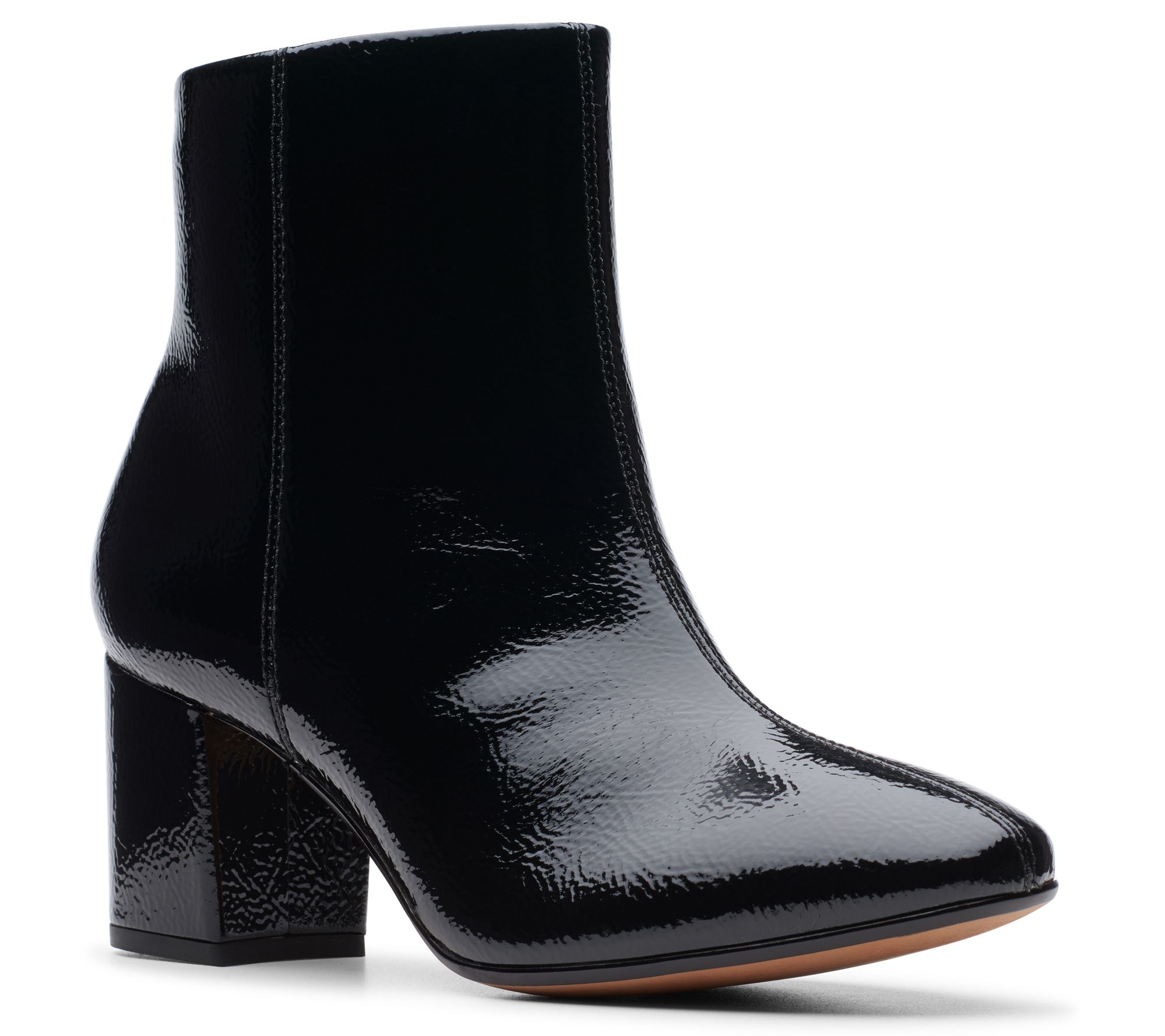 clarks womens leather ankle boots