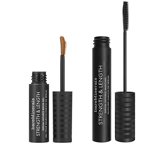 bareMinerals Strength & Length Mascara and BrowGel Duo