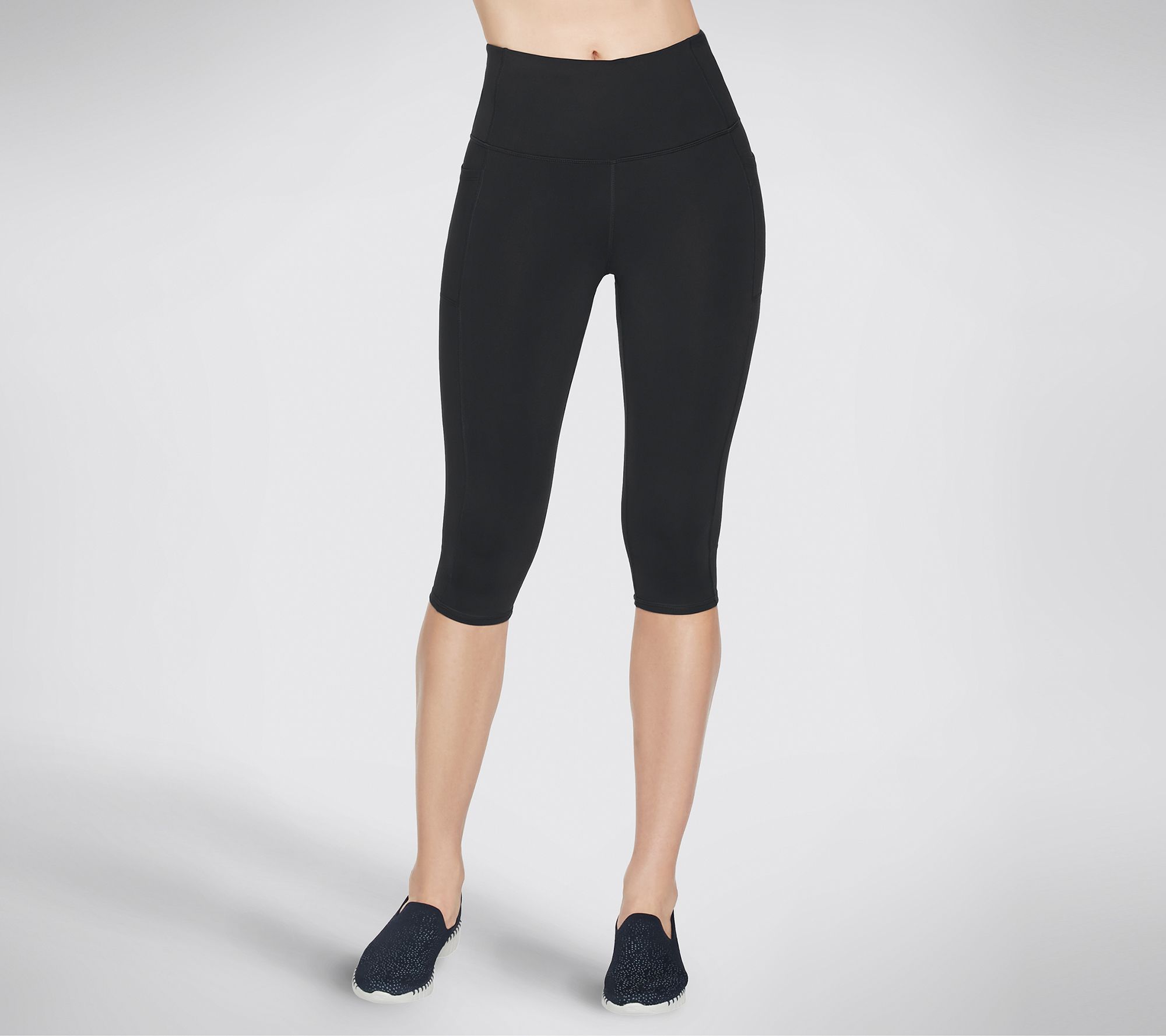 "As Is" Skechers GOFLEX GoWalk High Waist Capri Leggings