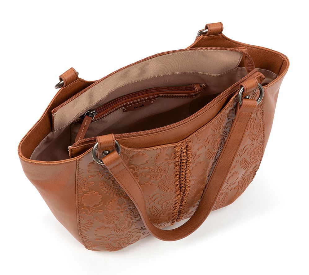 The Sak Bolinas Leather Satchel - QVC.com