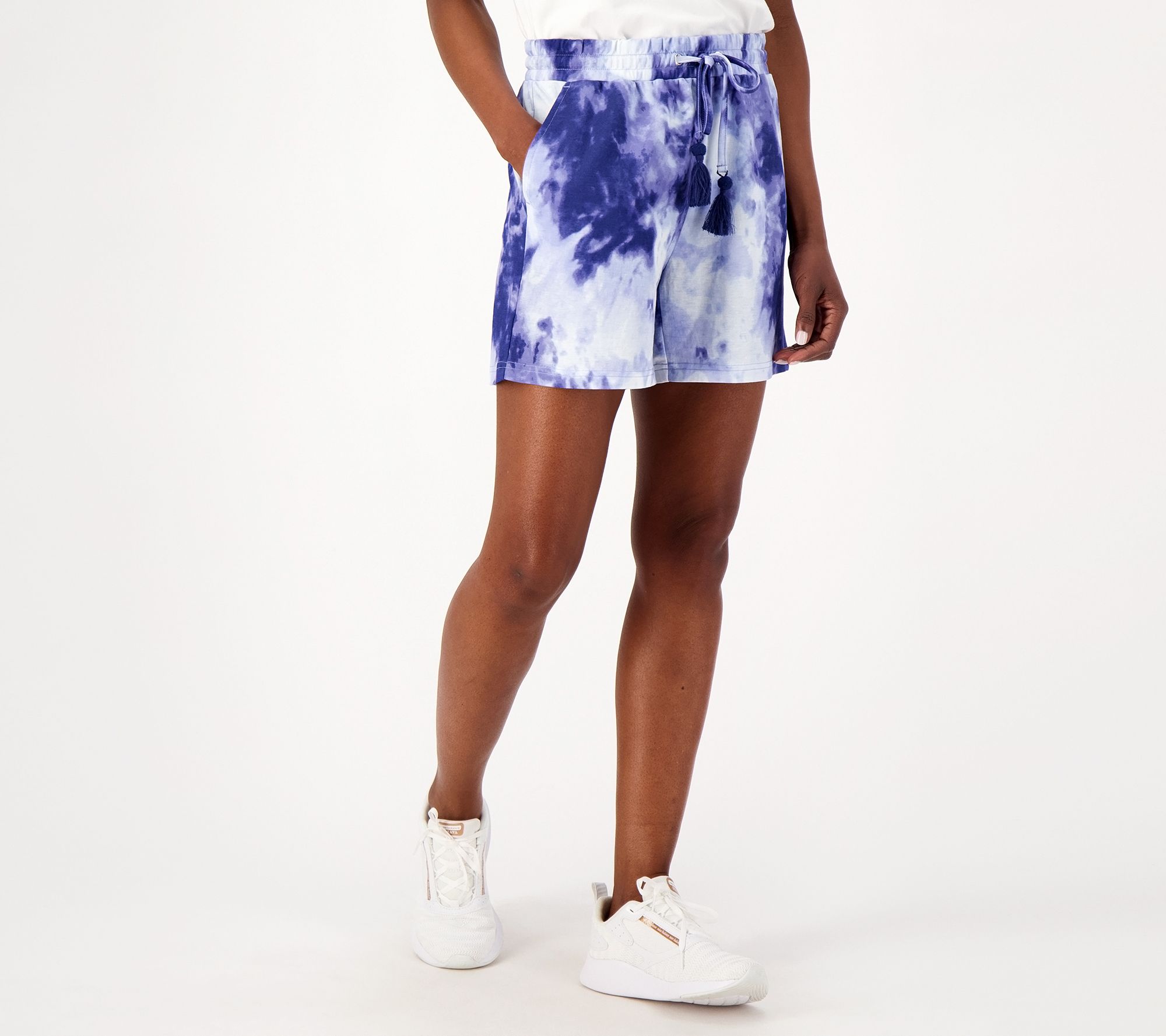 Belle Beach by Kim Gravel Cabana Knit Tassel Short